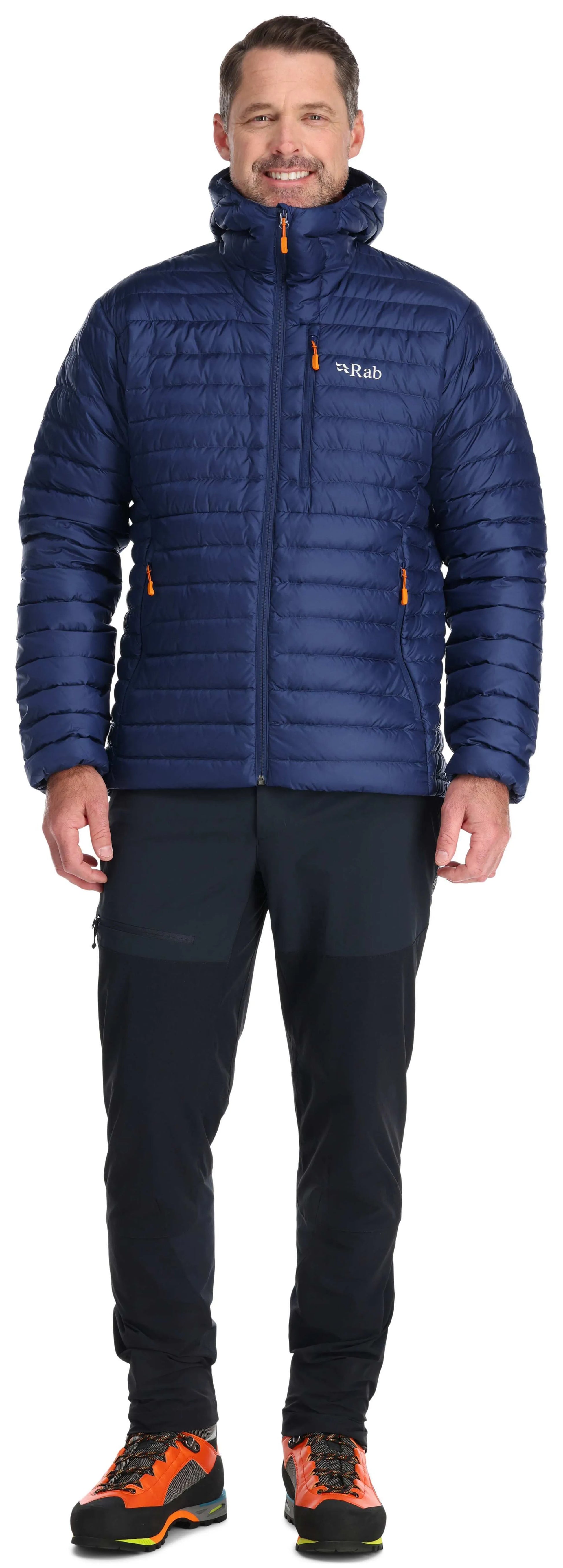 Rab Microlight Alpine Jacket Deep Ink (Marmalade) / XXL