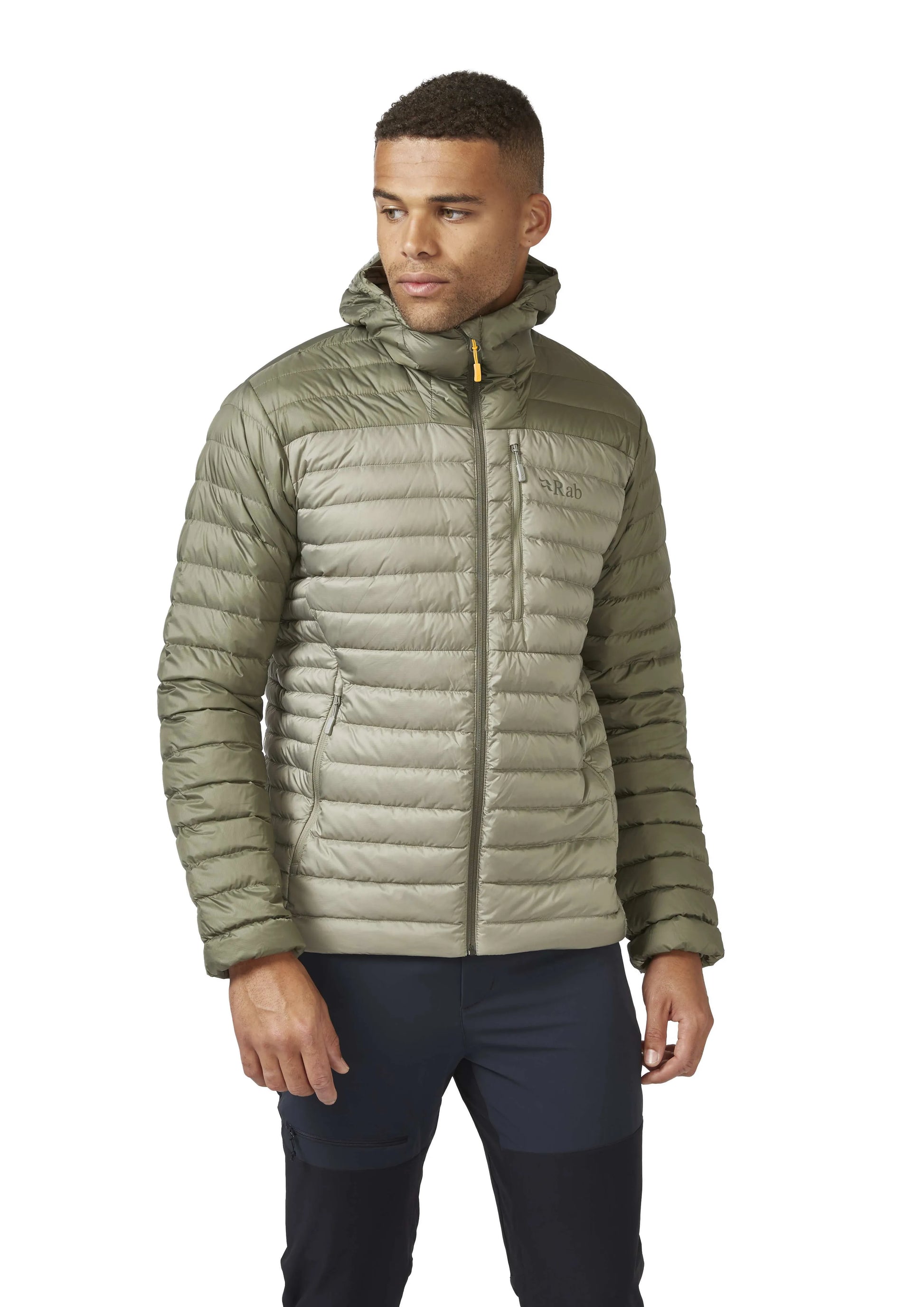 Rab Microlight Alpine Jacket Light Khaki/Stone / XXL