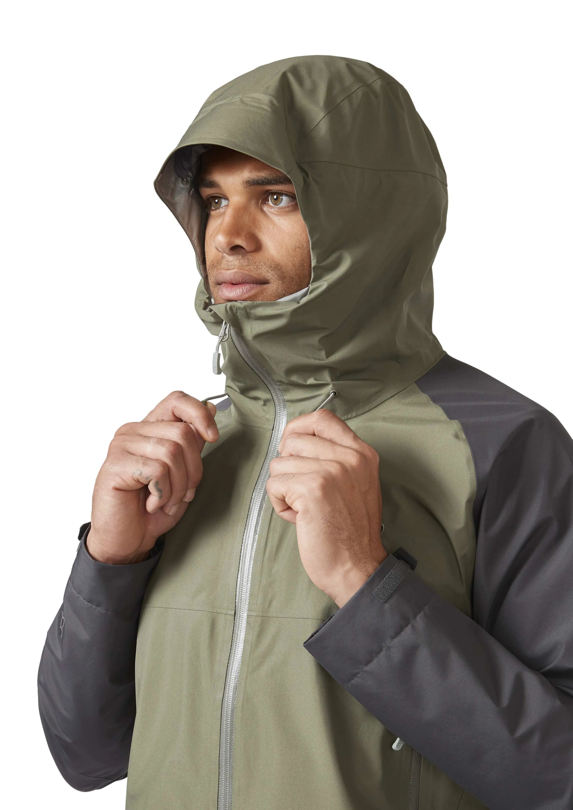 Rab Namche Paclite Jacket Graphene/Light Khaki / XXL