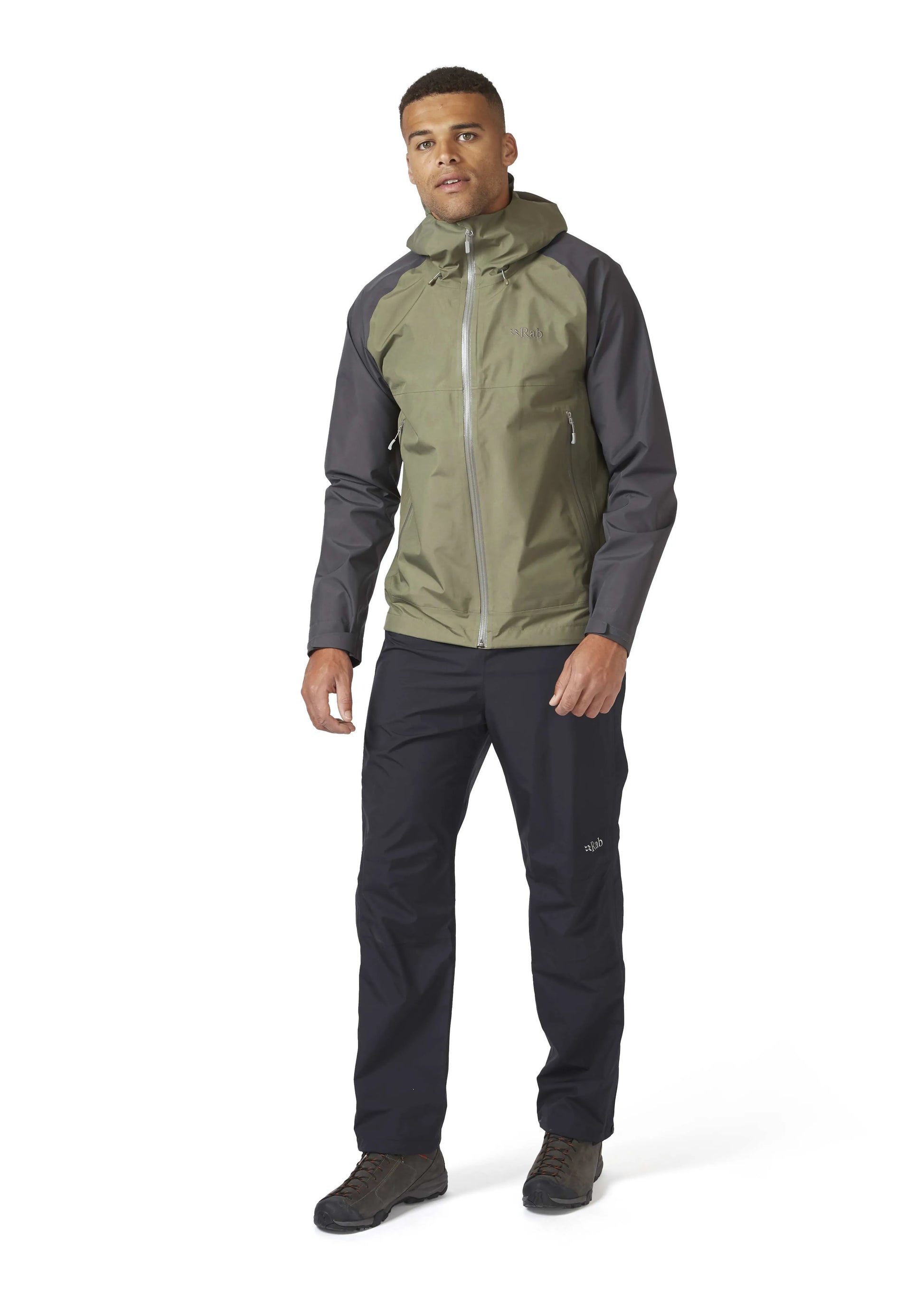 Rab Namche Paclite Jacket Graphene/Light Khaki / XXL