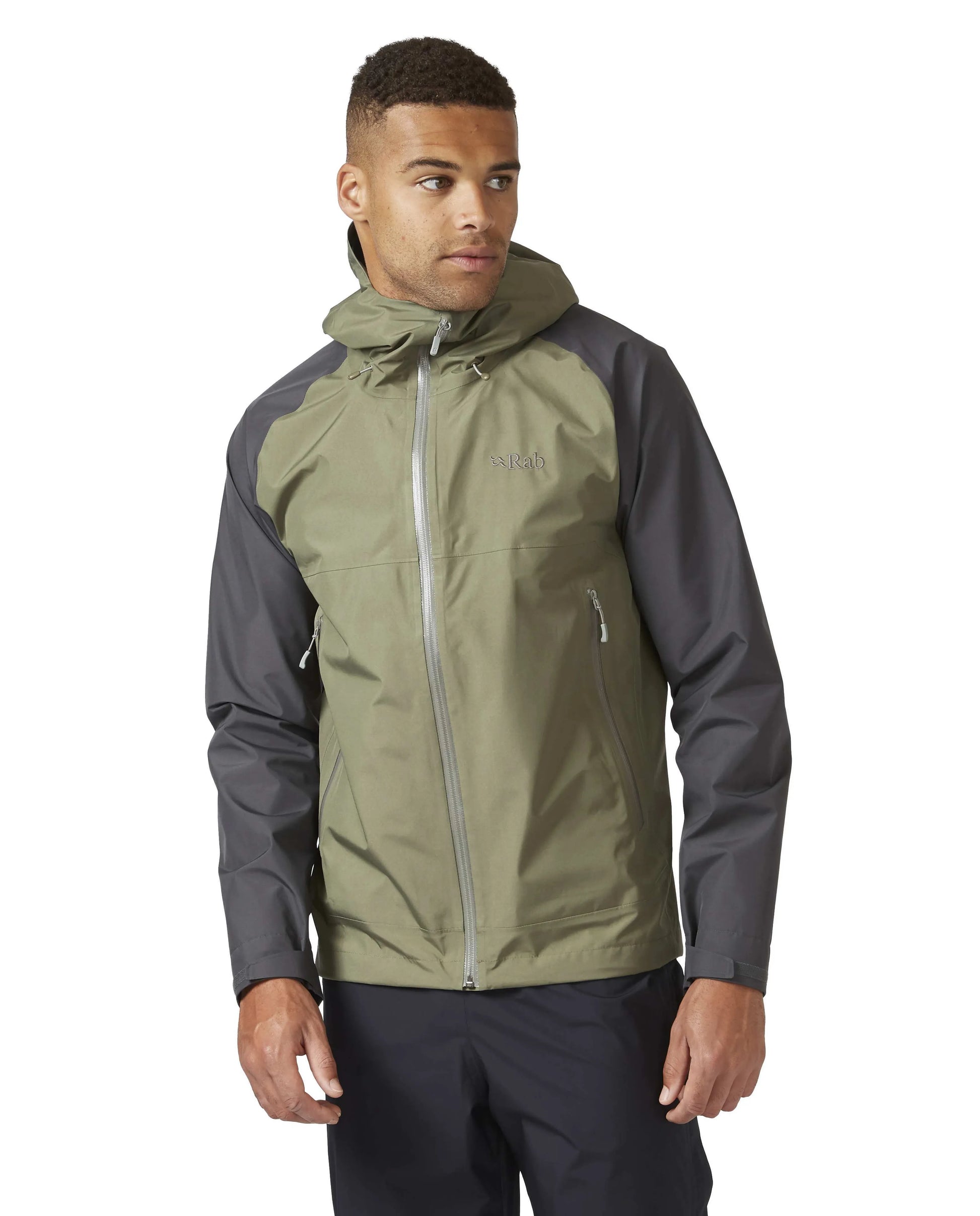 Rab Namche Paclite Jacket Graphene/Light Khaki / XXL