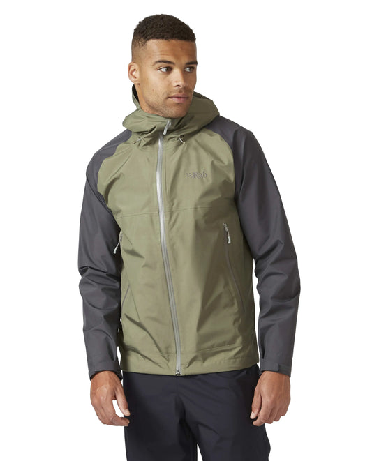 Rab Namche Paclite Jacket Graphene/Light Khaki / XXL
