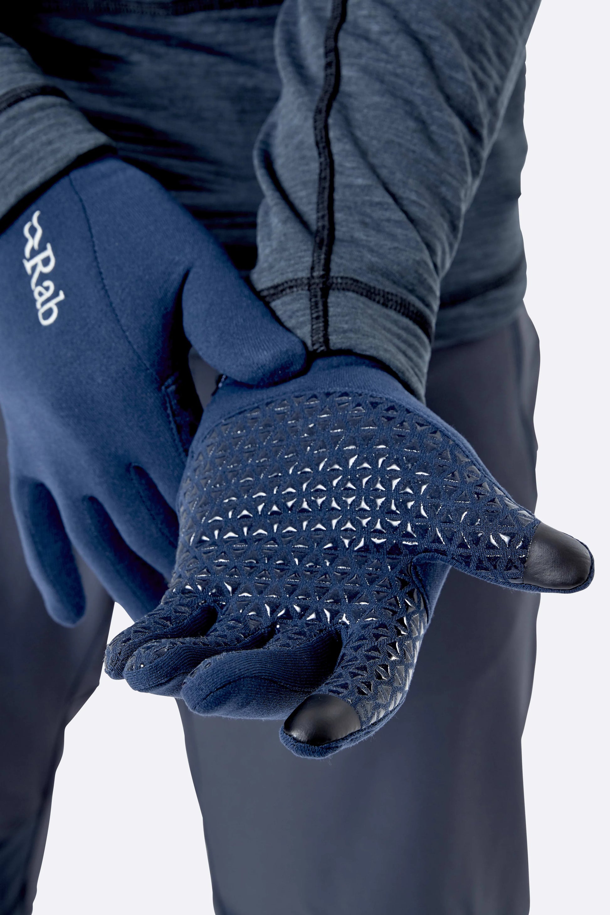 Rab Power Stretch Contact Grip Glove Deep Ink / XL