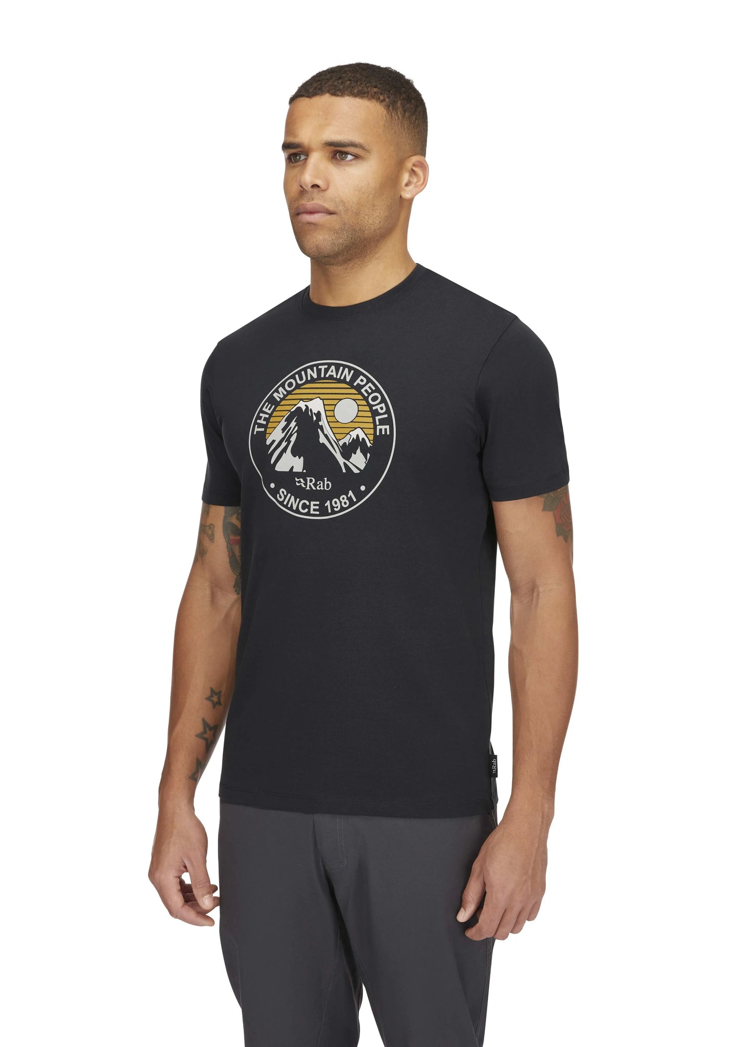 Rab Stance Alpine Peak Tee Beluga / XXL