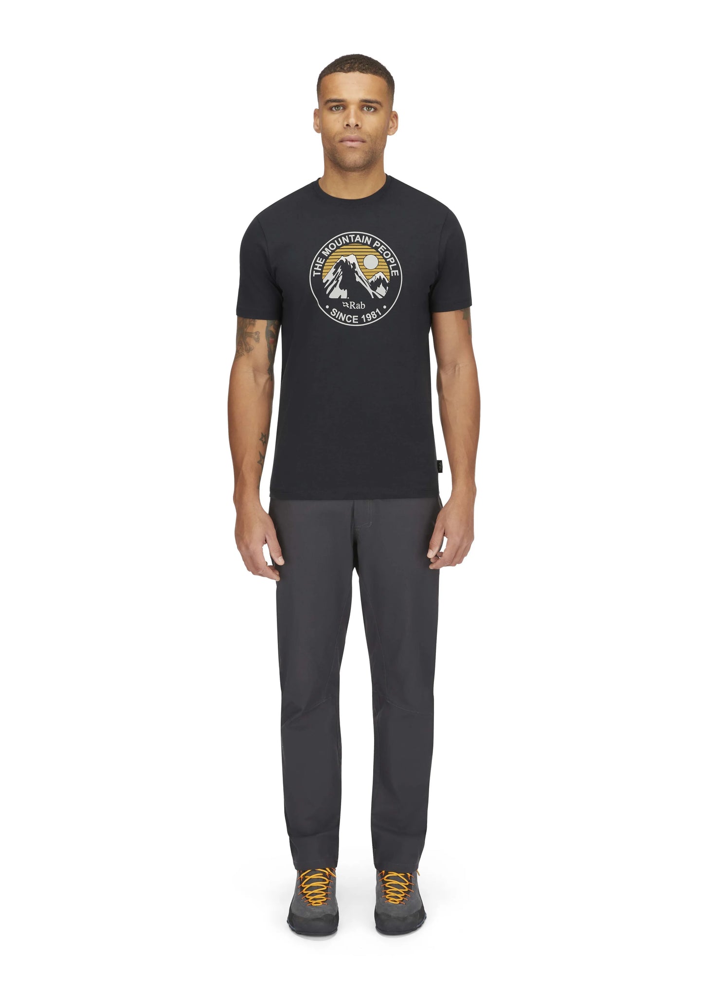 Rab Stance Alpine Peak Tee Beluga / XXL