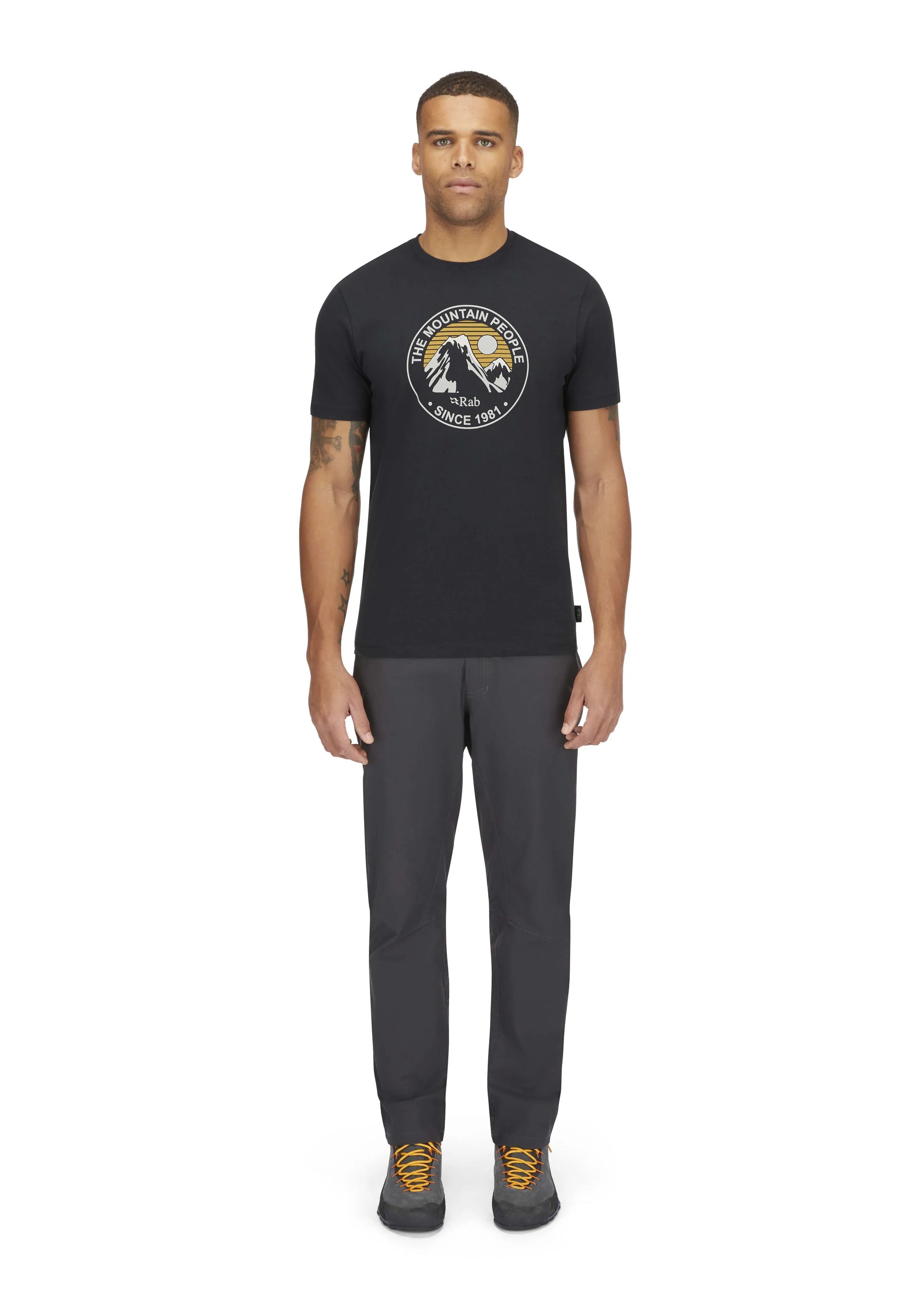 Rab Stance Alpine Peak Tee Beluga / XXL
