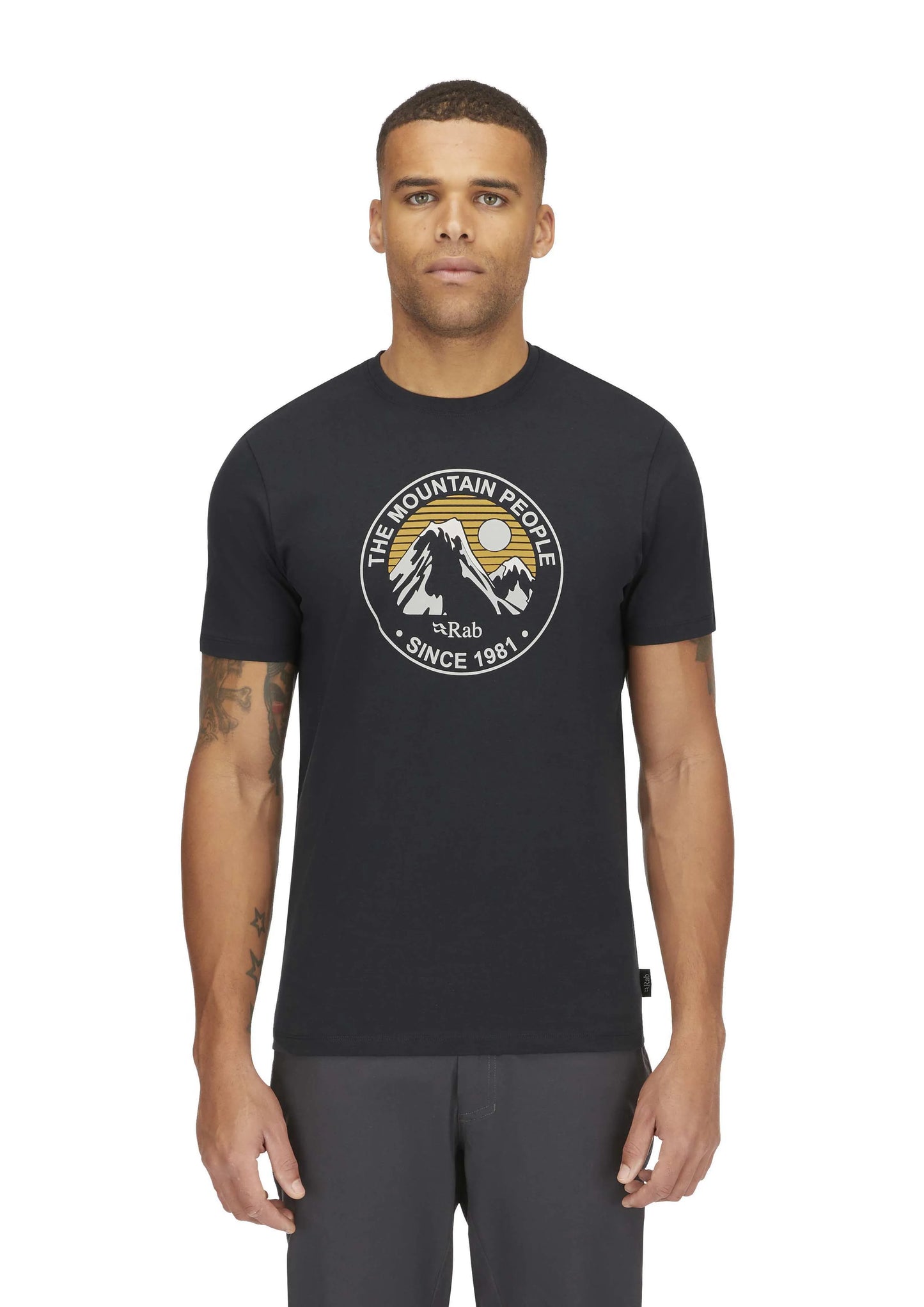 Rab Stance Alpine Peak Tee Beluga / XXL