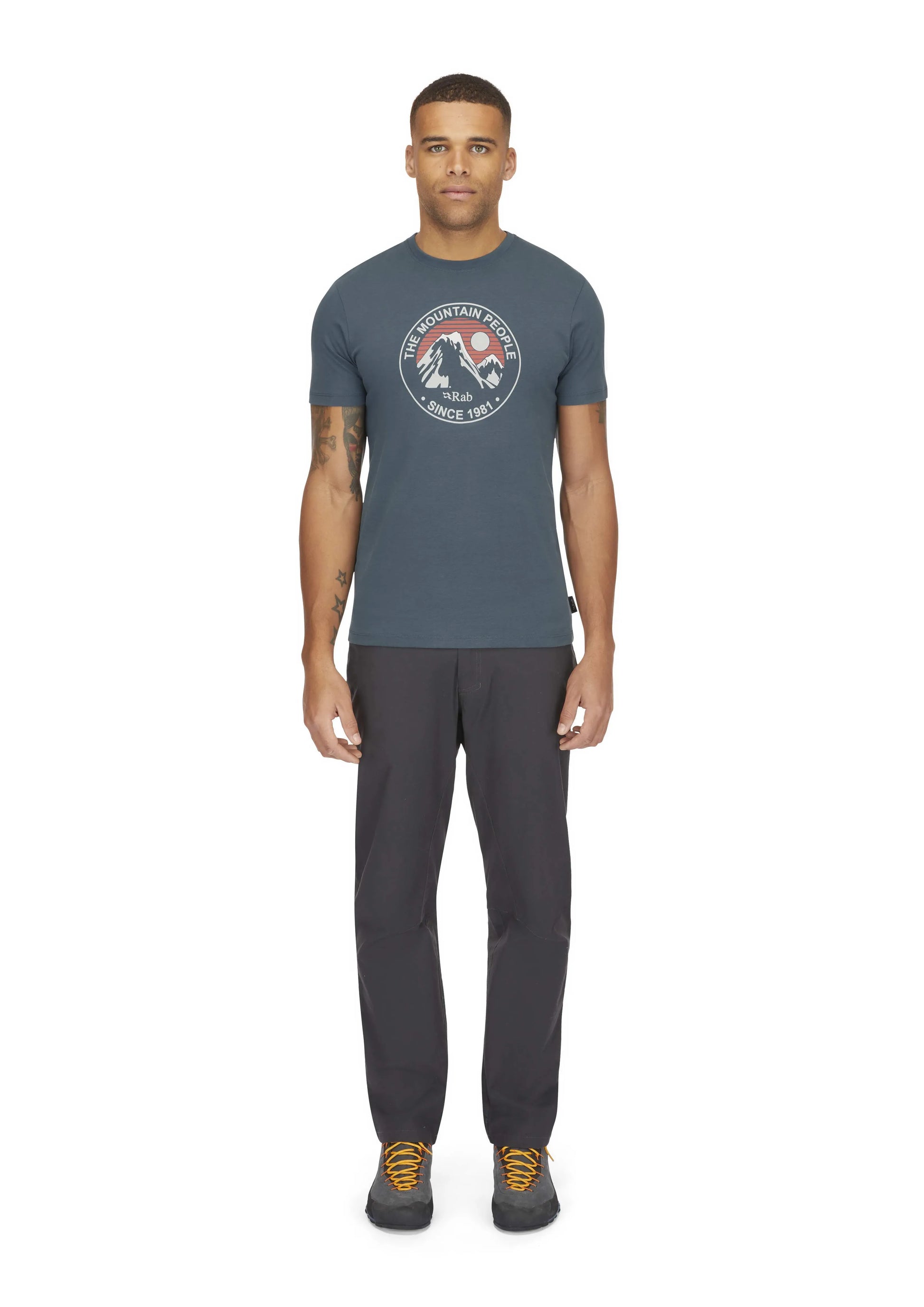 Rab Stance Alpine Peak Tee Orion Blue / XXL