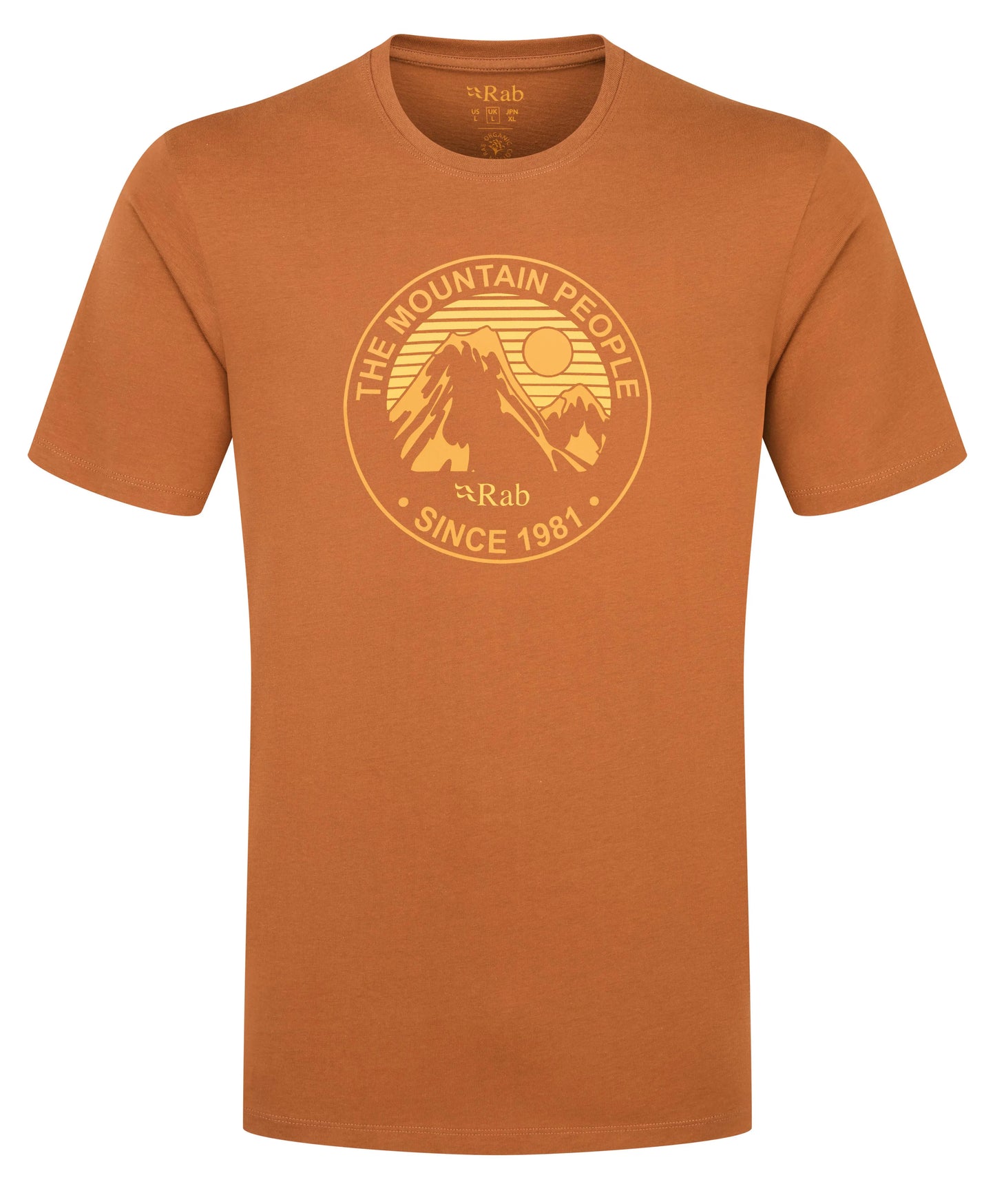Rab Stance Alpine Peak Tee Red Earth / XXL
