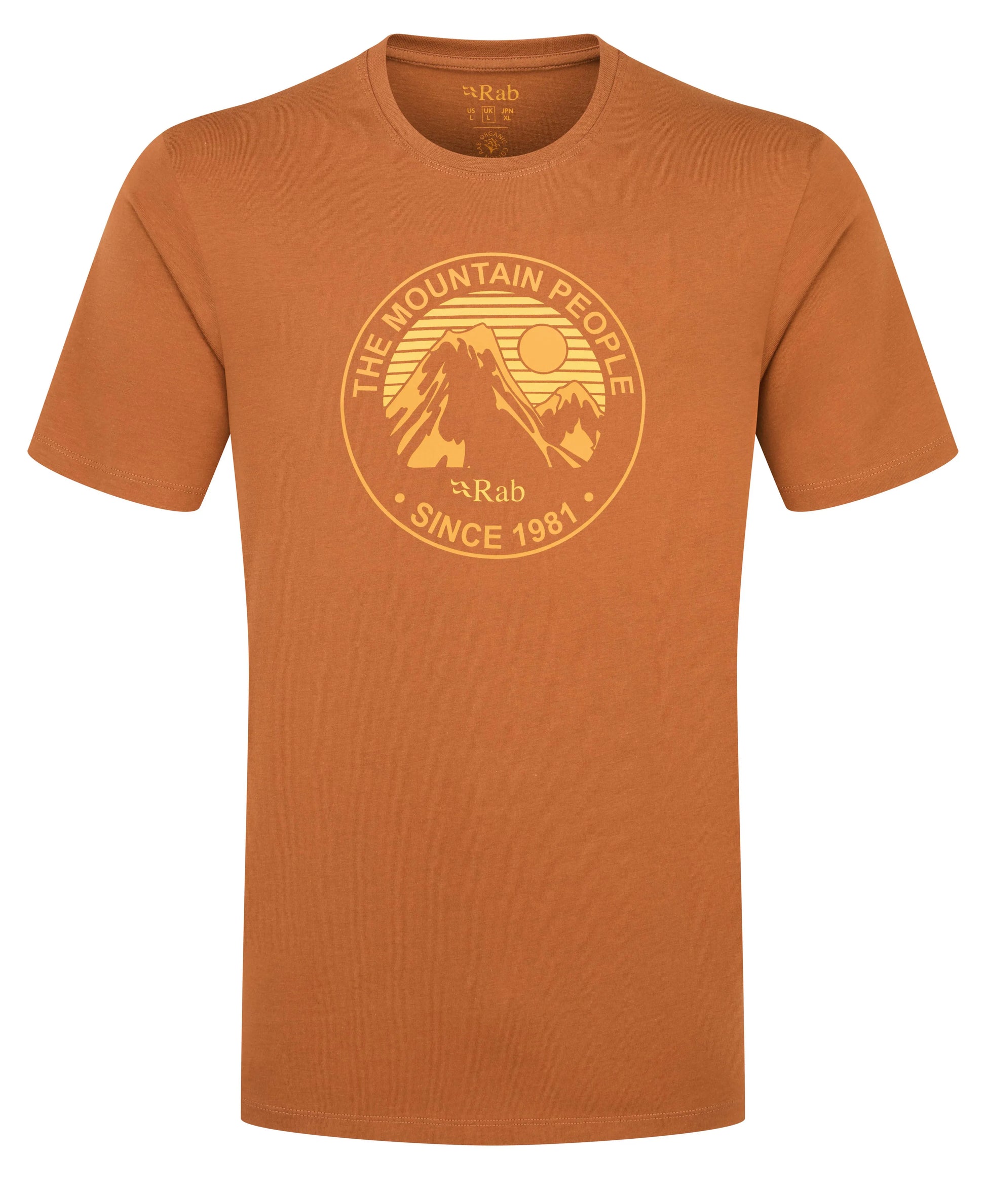 Rab Stance Alpine Peak Tee Red Earth / XXL