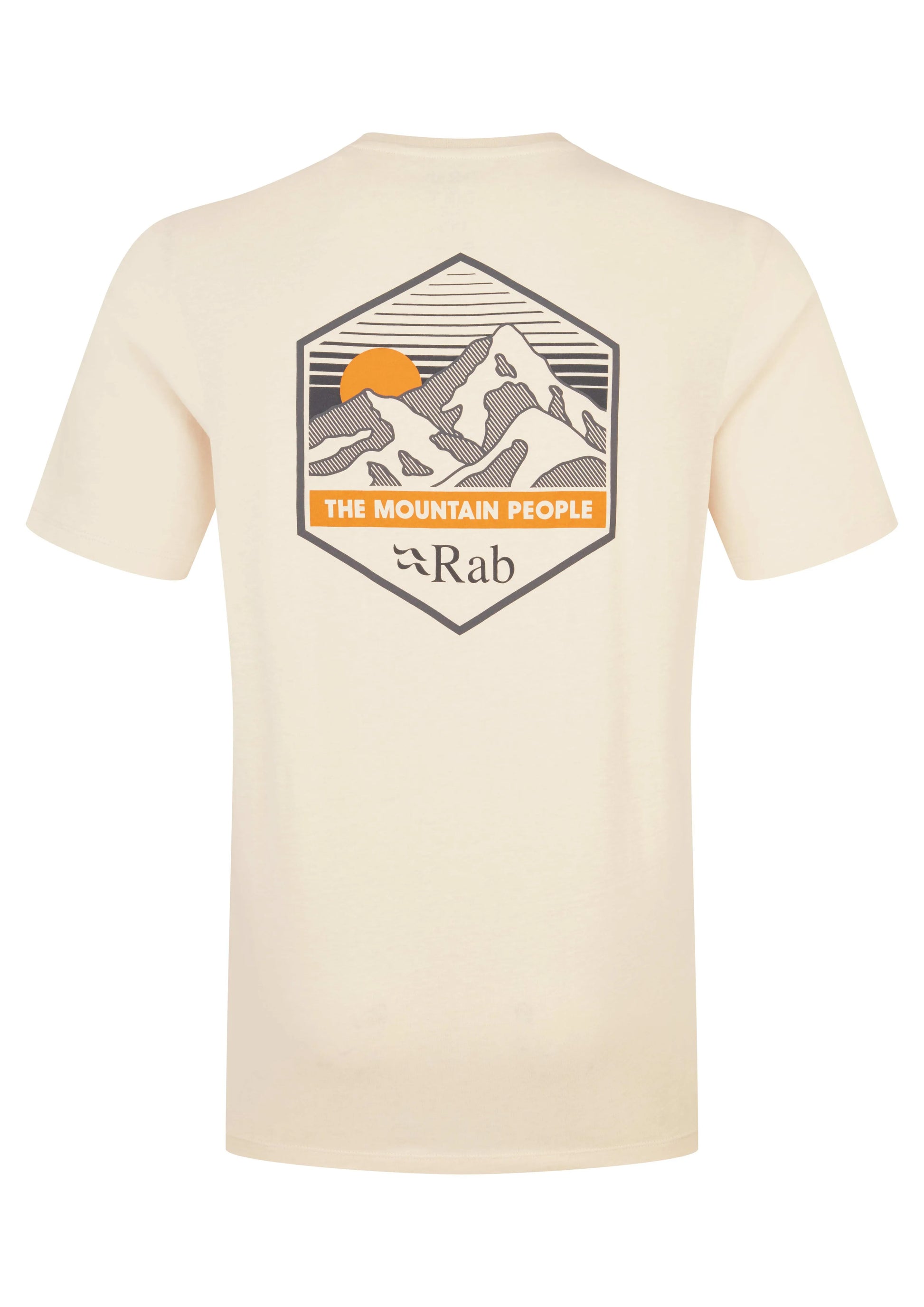 Rab Stance Mountain Peak Tee Ecru / XXL