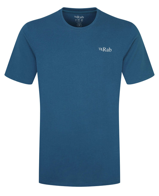 Rab Stance Mountain Peak Tee Tempest Blue / XXL
