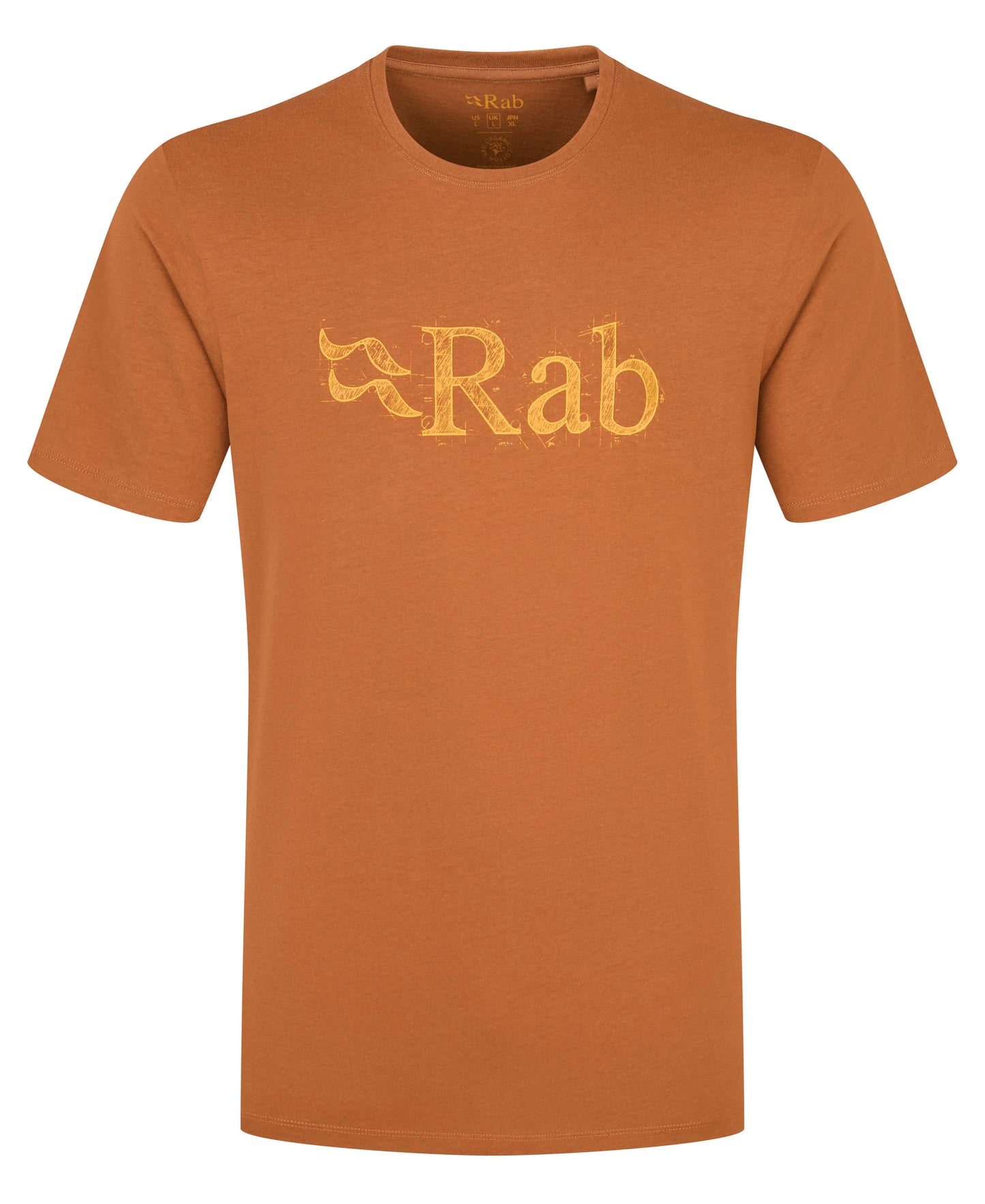 Rab Stance Tech Sketch Tee Red Earth / XXL