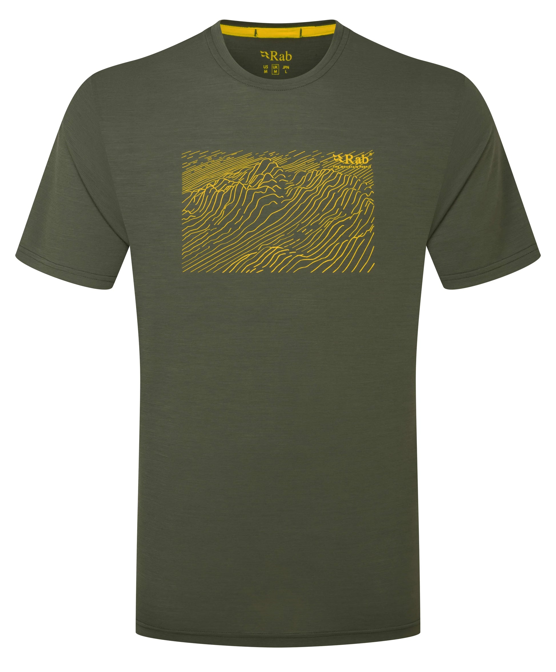 Rab Syncrino Ridge Tee Olive / XXL