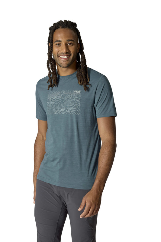 Rab Syncrino Ridge Tee Orion Blue / XXL