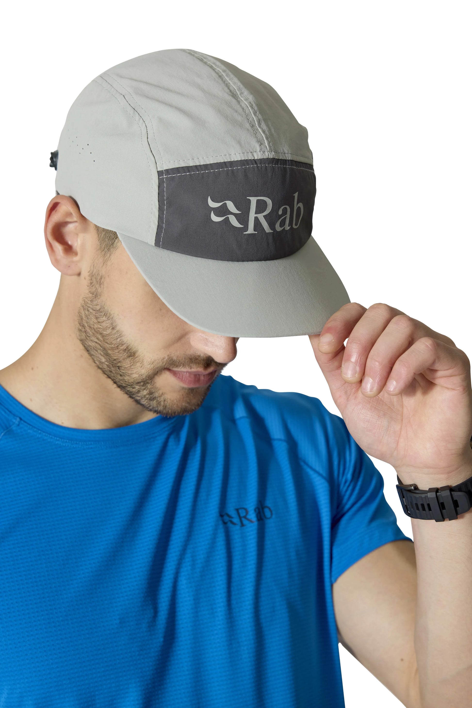 Rab Talus 5 Panel Cap Light Zinc/Graphene / ONE