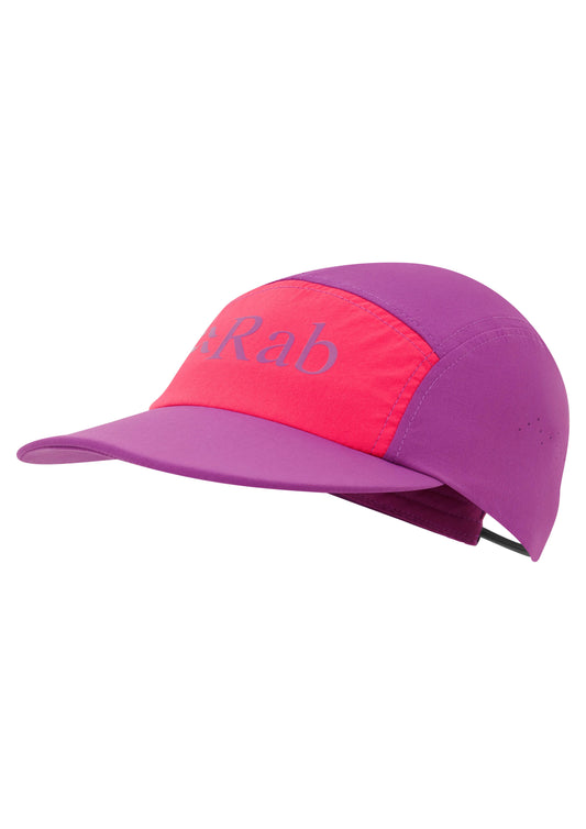 Rab Talus 5 Panel Cap Plum/Watermelon / ONE