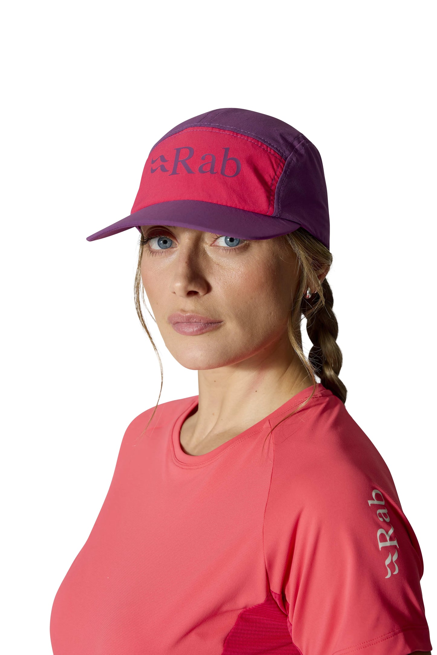 Rab Talus 5 Panel Cap Plum/Watermelon / ONE