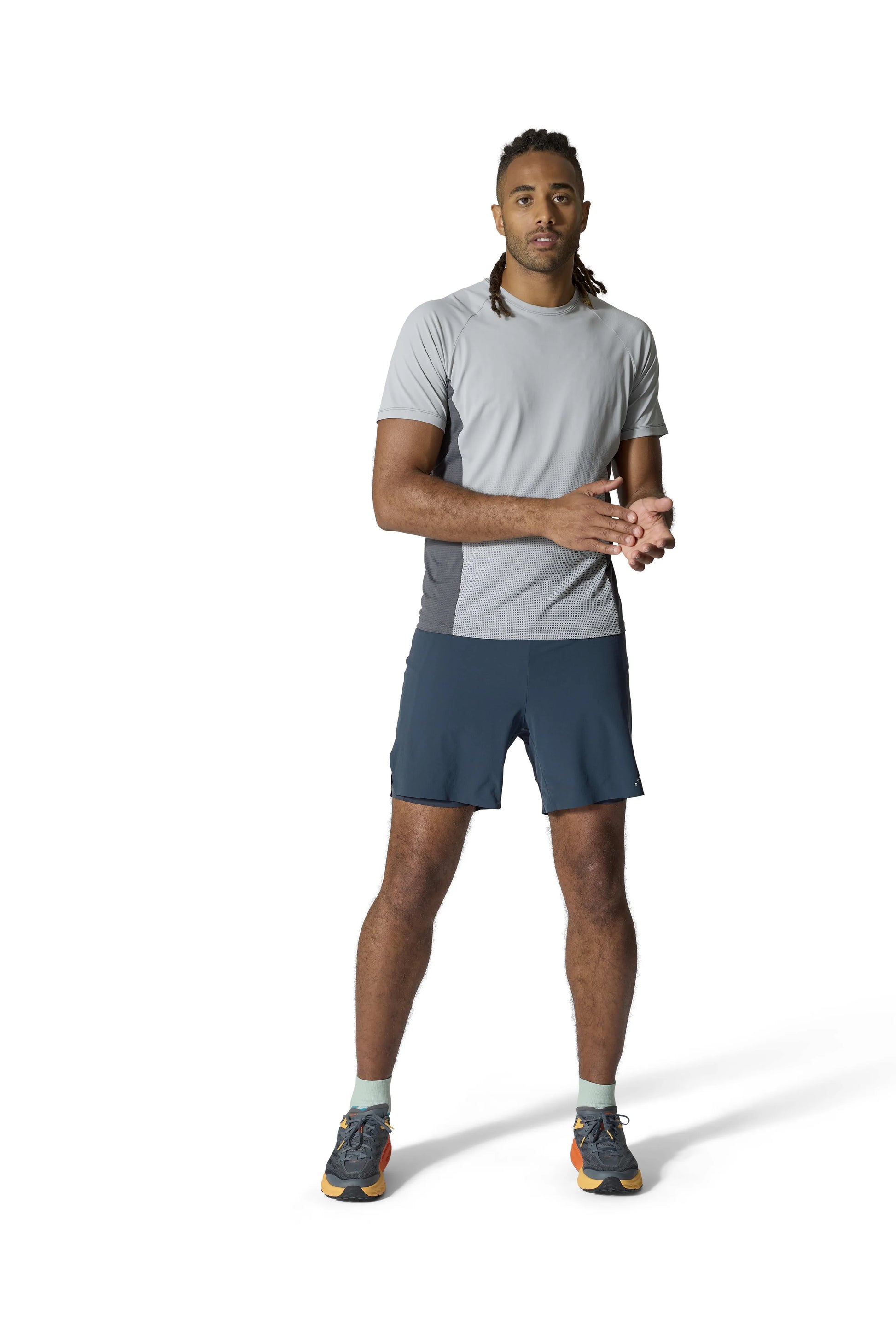 Rab Trail Tee Dark Pewtwer/Graphene / XXL