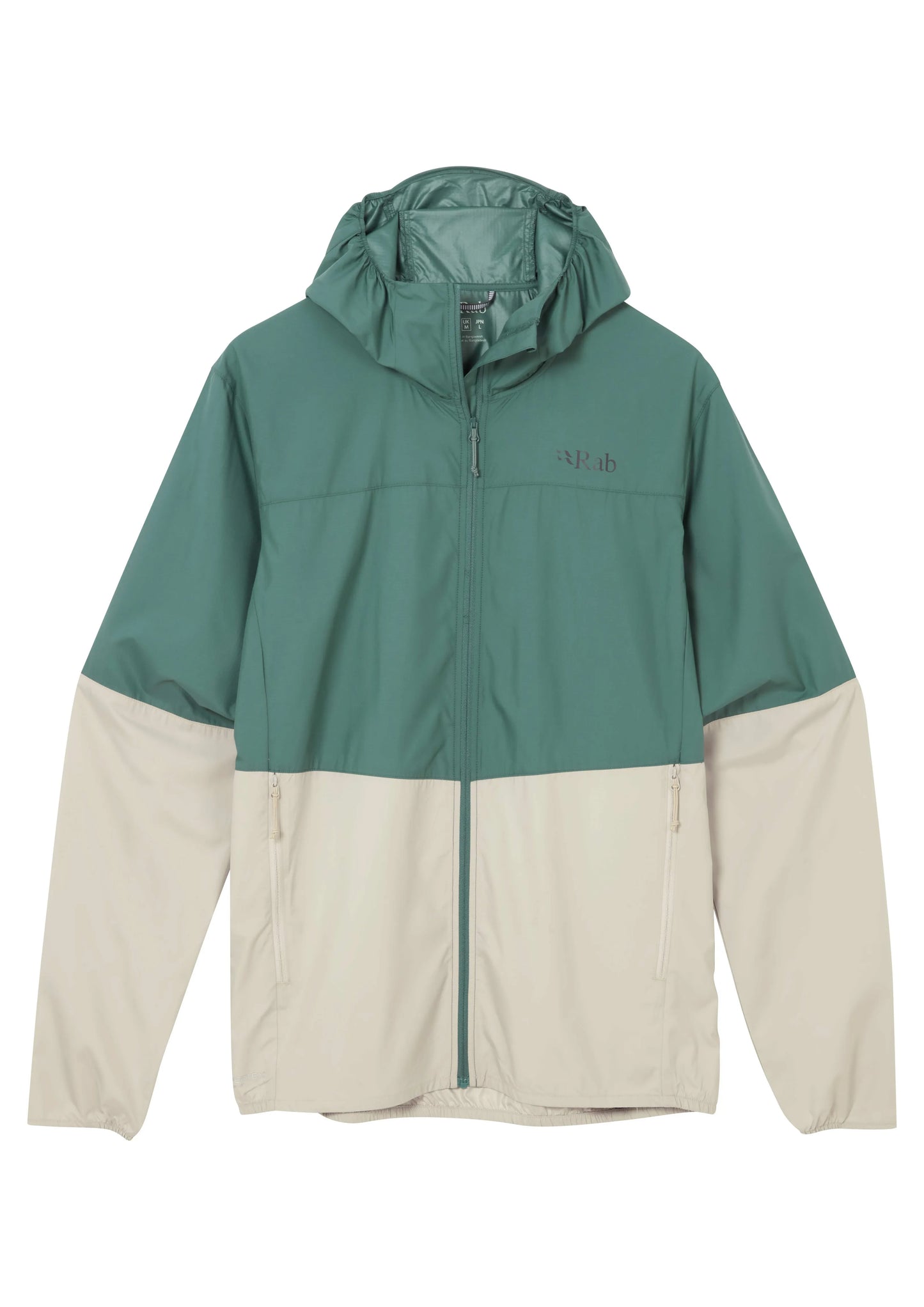Rab Windgather Hoody Sage/Pebble / XXL
