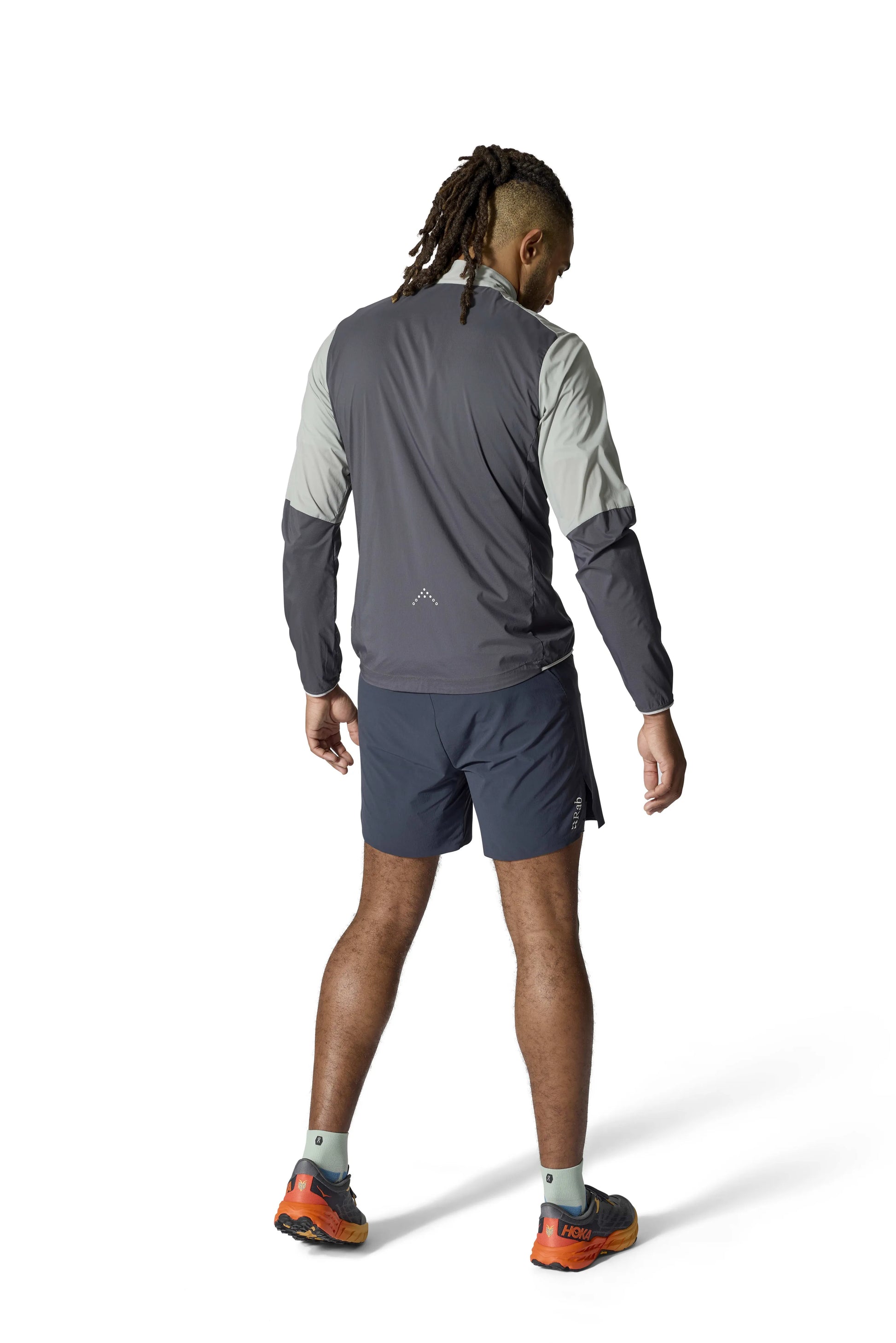 Rab Windveil Jacket Light Zinc/Graphene / XXL