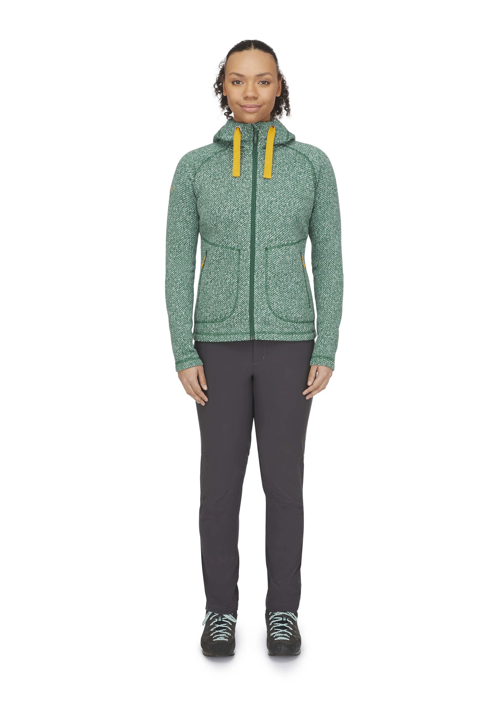 Rab Amy Hoody Wmns Green Slate / 16/XL