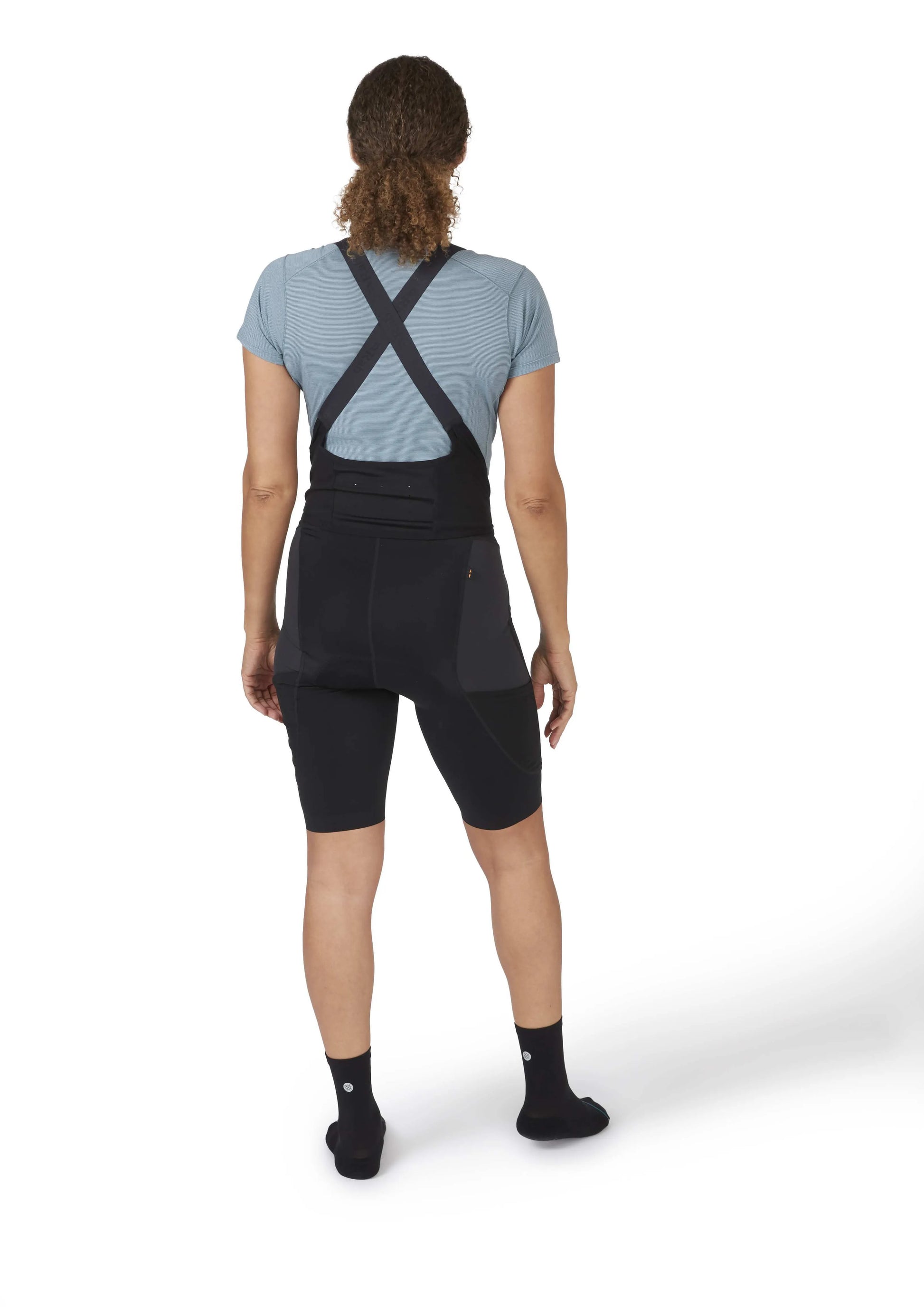 Rab Cinder Cargo Bib Shorts Wmns Black / 16/XL