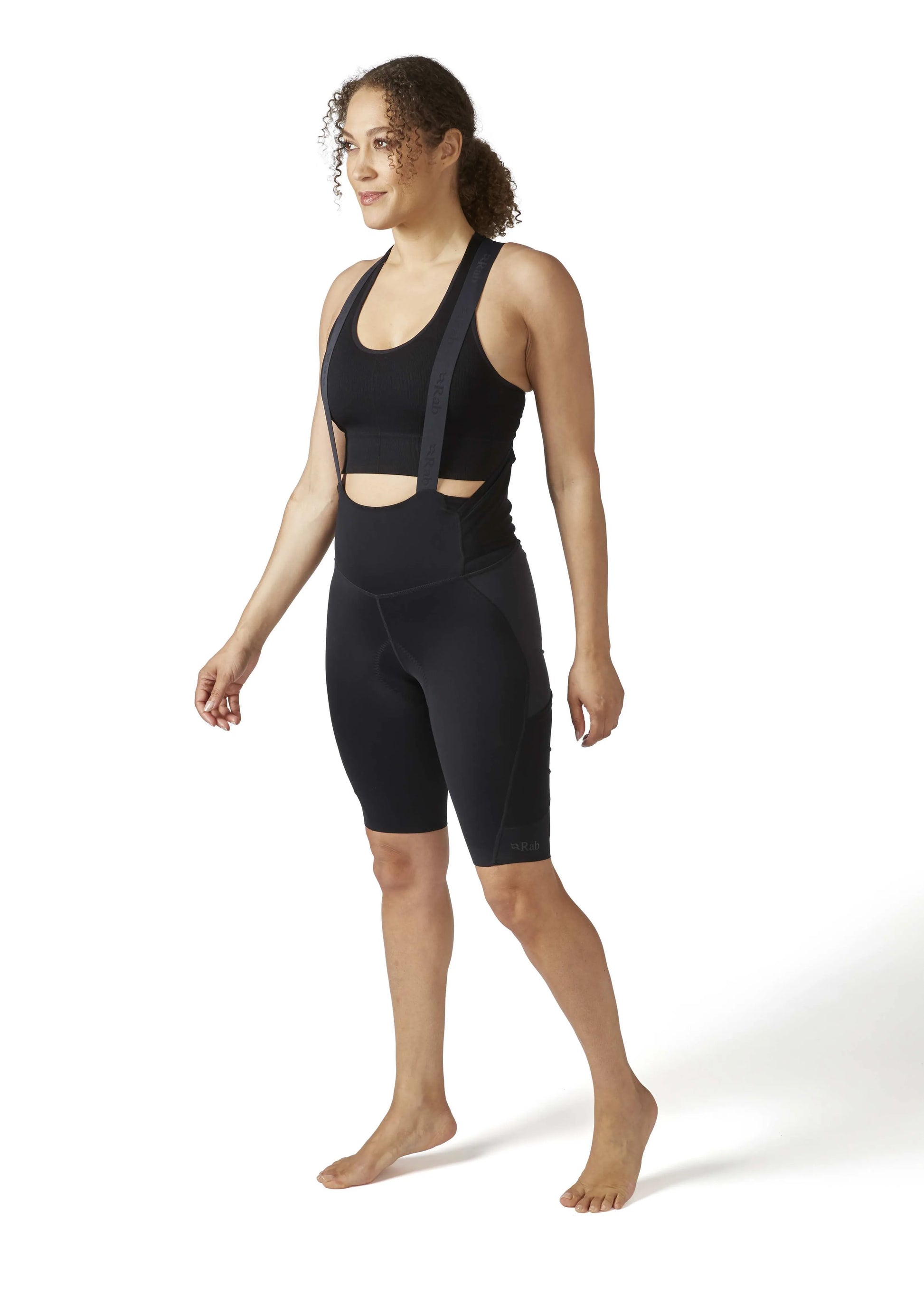Rab Cinder Cargo Bib Shorts Wmns Black / 16/XL