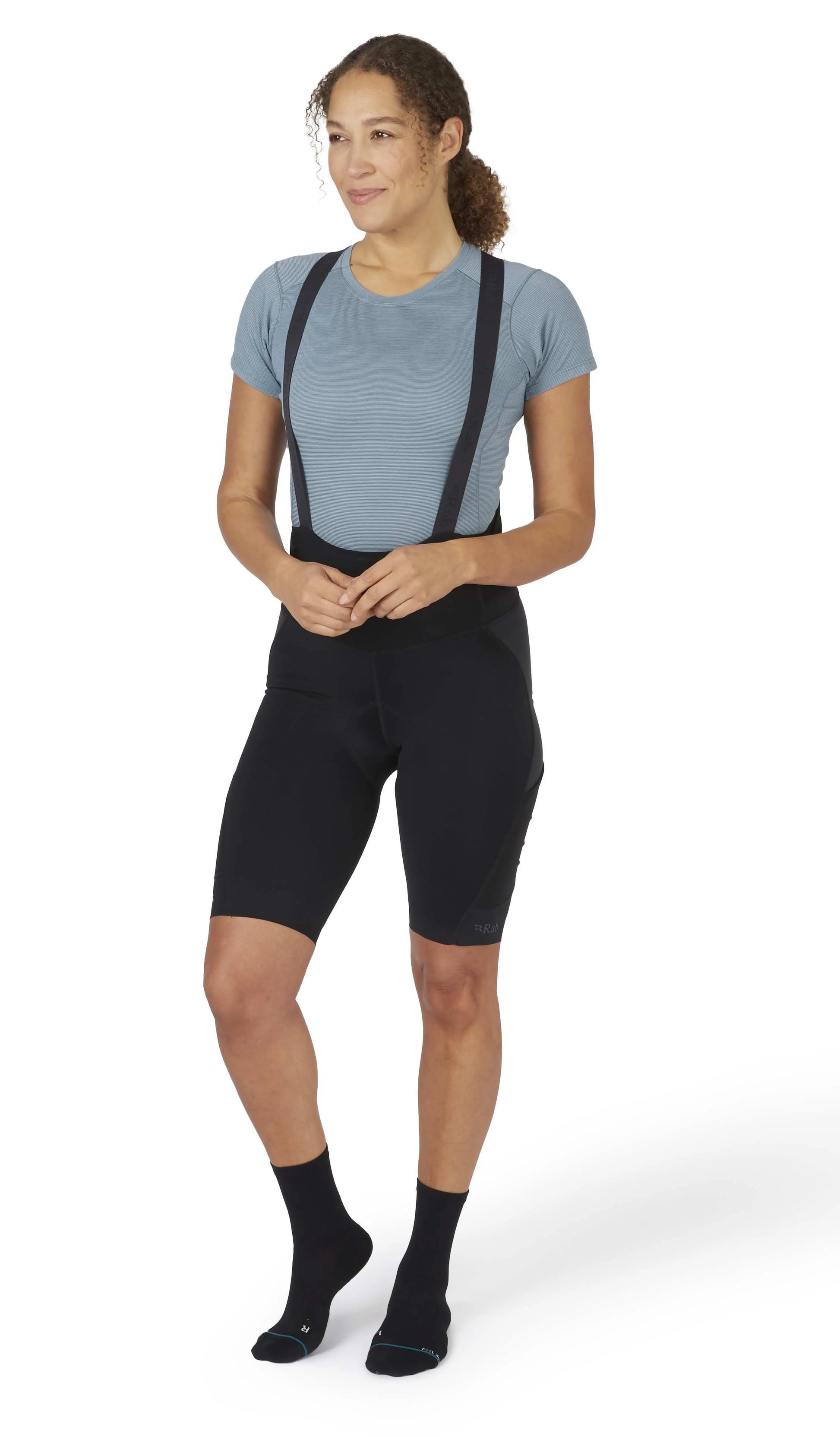 Rab Cinder Cargo Bib Shorts Wmns Black / 16/XL