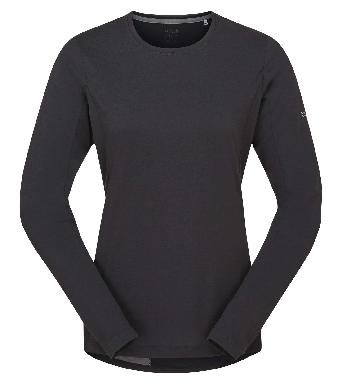 Rab Cinder Crimp LS Tee Wmns Beluga / 16/XL