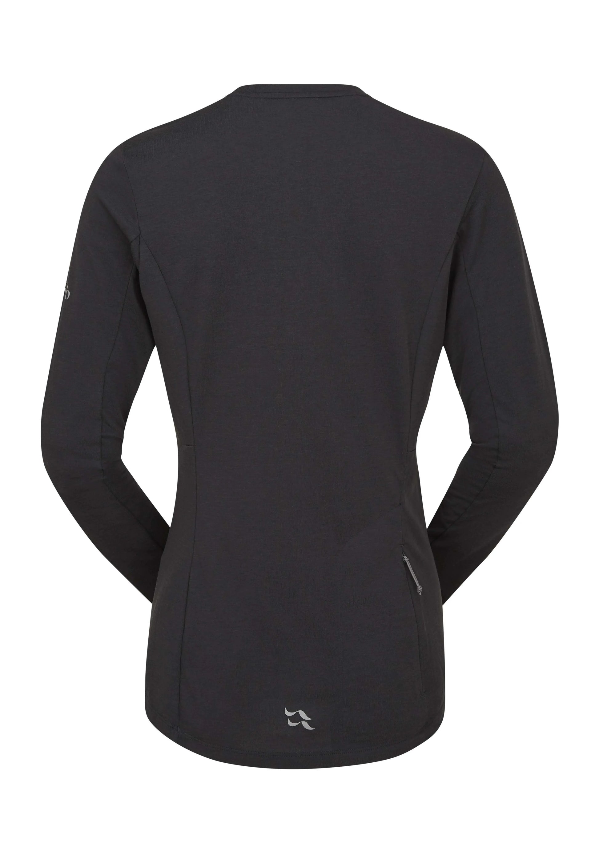 Rab Cinder Crimp LS Tee Wmns Beluga / 16/XL