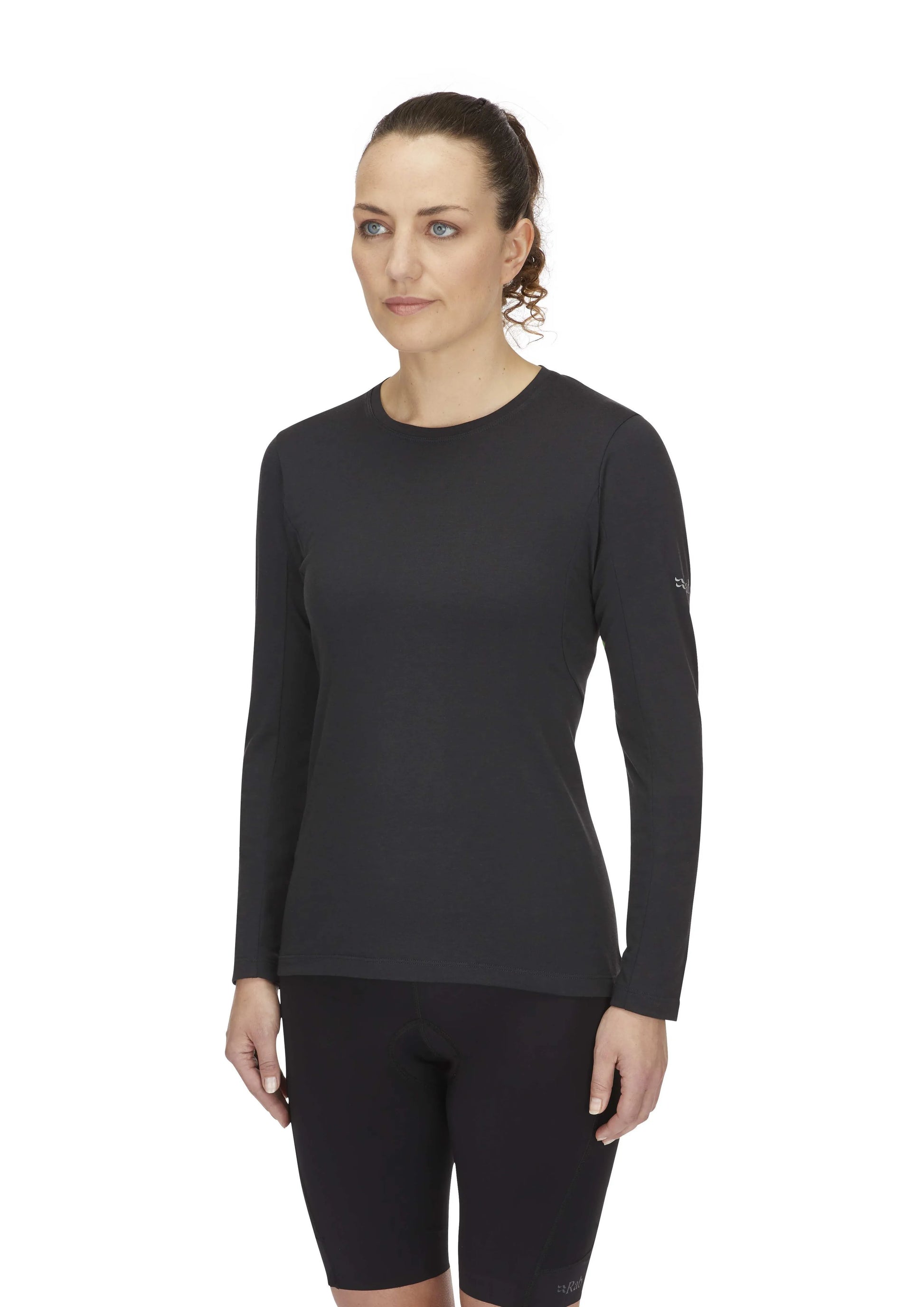 Rab Cinder Crimp LS Tee Wmns Beluga / 16/XL