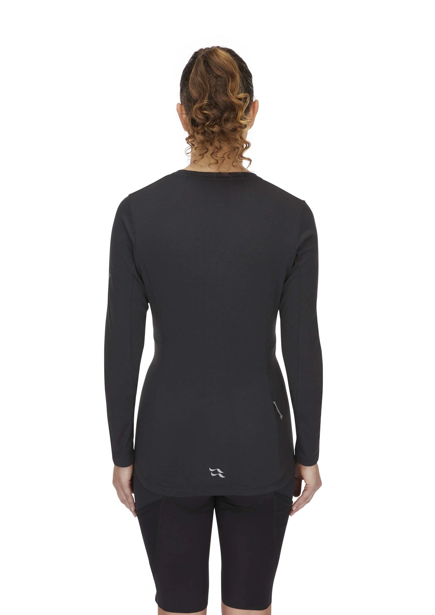 Rab Cinder Crimp LS Tee Wmns Beluga / 16/XL