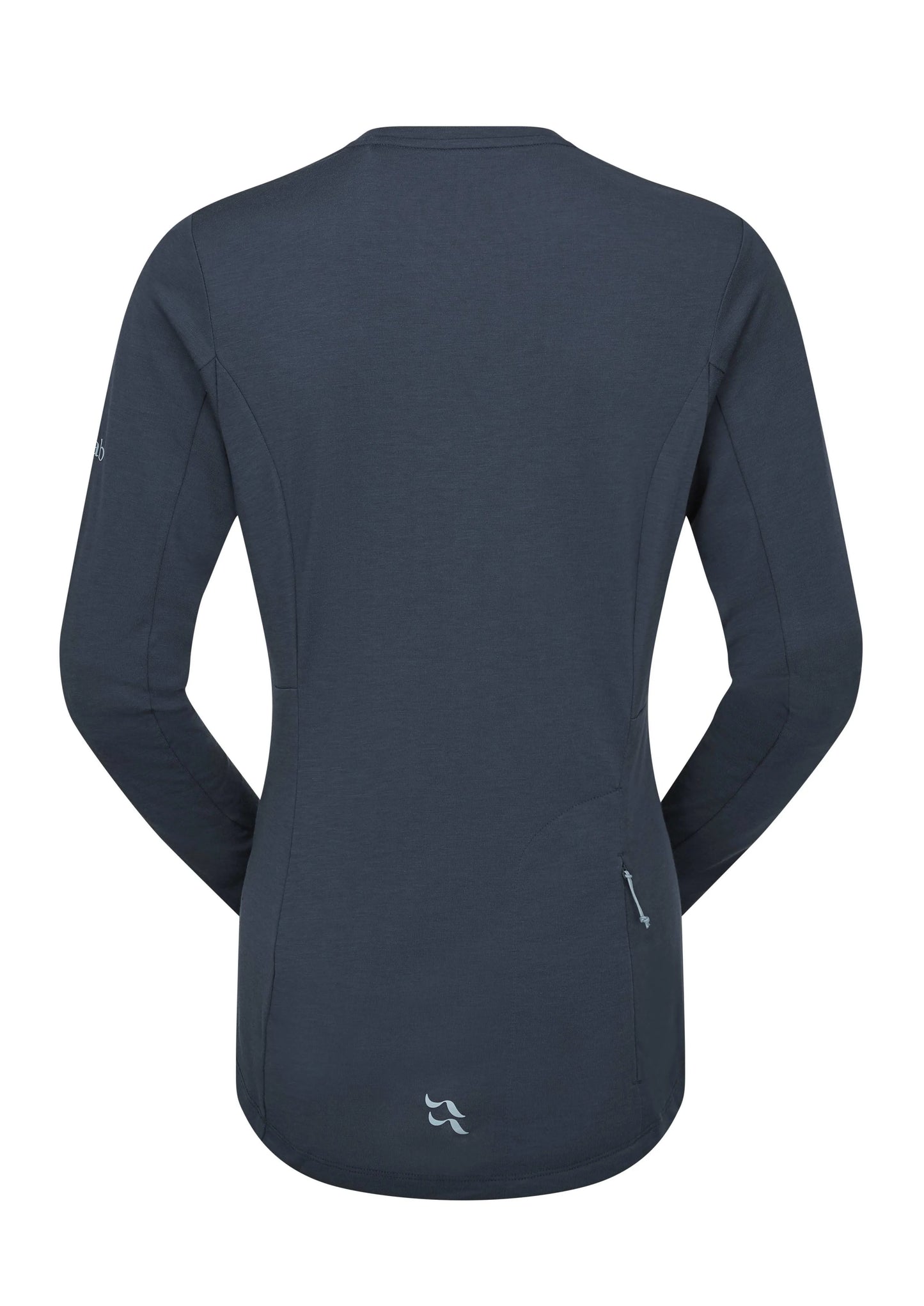 Rab Cinder Crimp LS Tee Wmns Tempest Blue / 16/XL