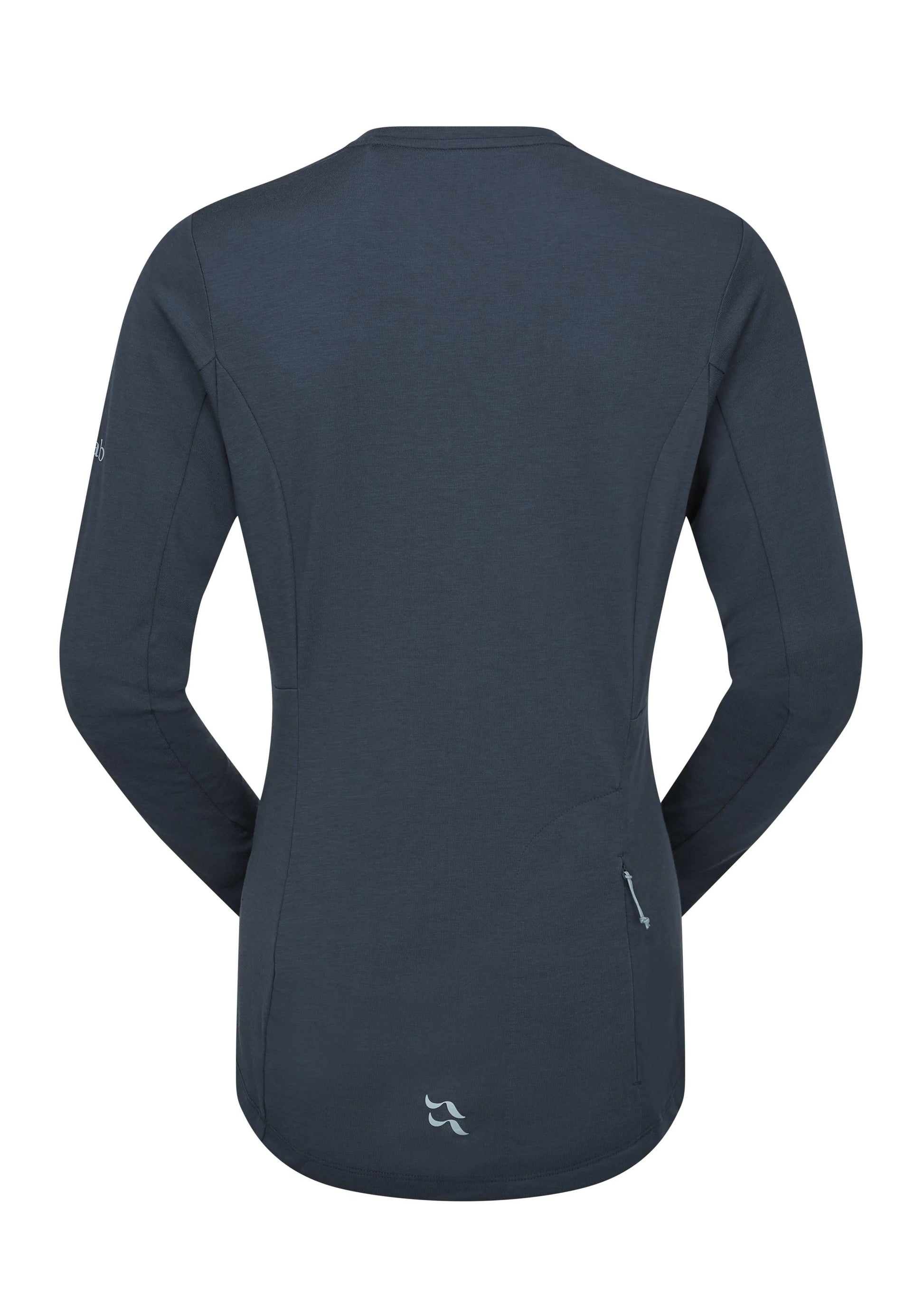 Rab Cinder Crimp LS Tee Wmns Tempest Blue / 16/XL