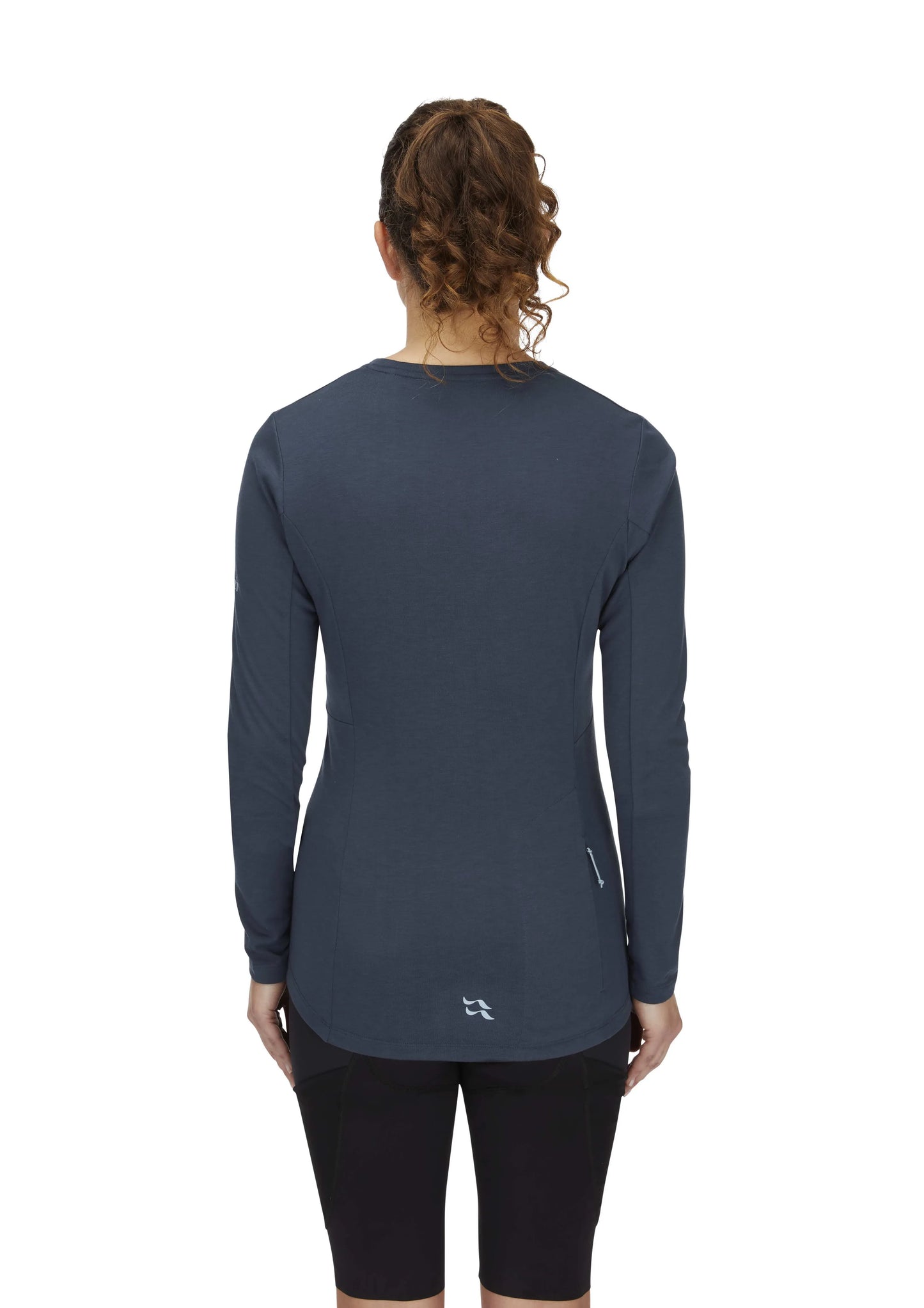 Rab Cinder Crimp LS Tee Wmns Tempest Blue / 16/XL