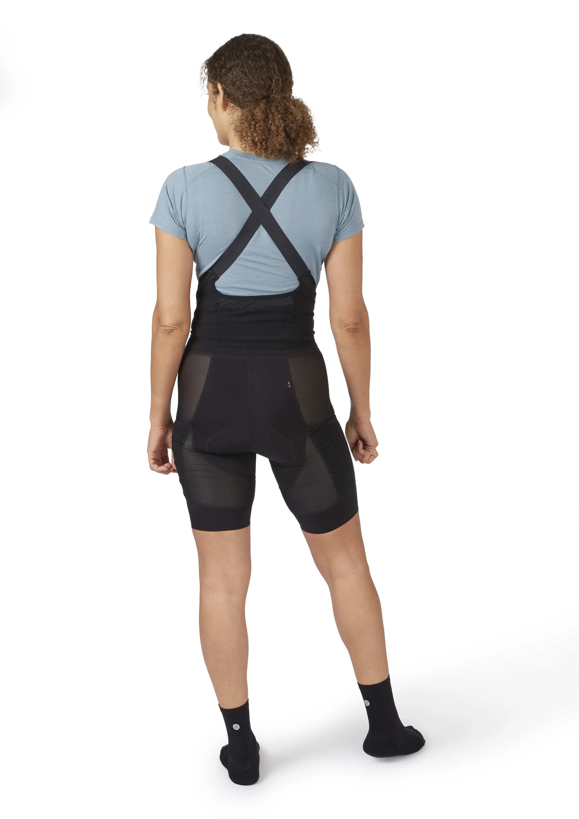 Rab Cinder Liner Bib Shorts Wmns Black / 16/XL