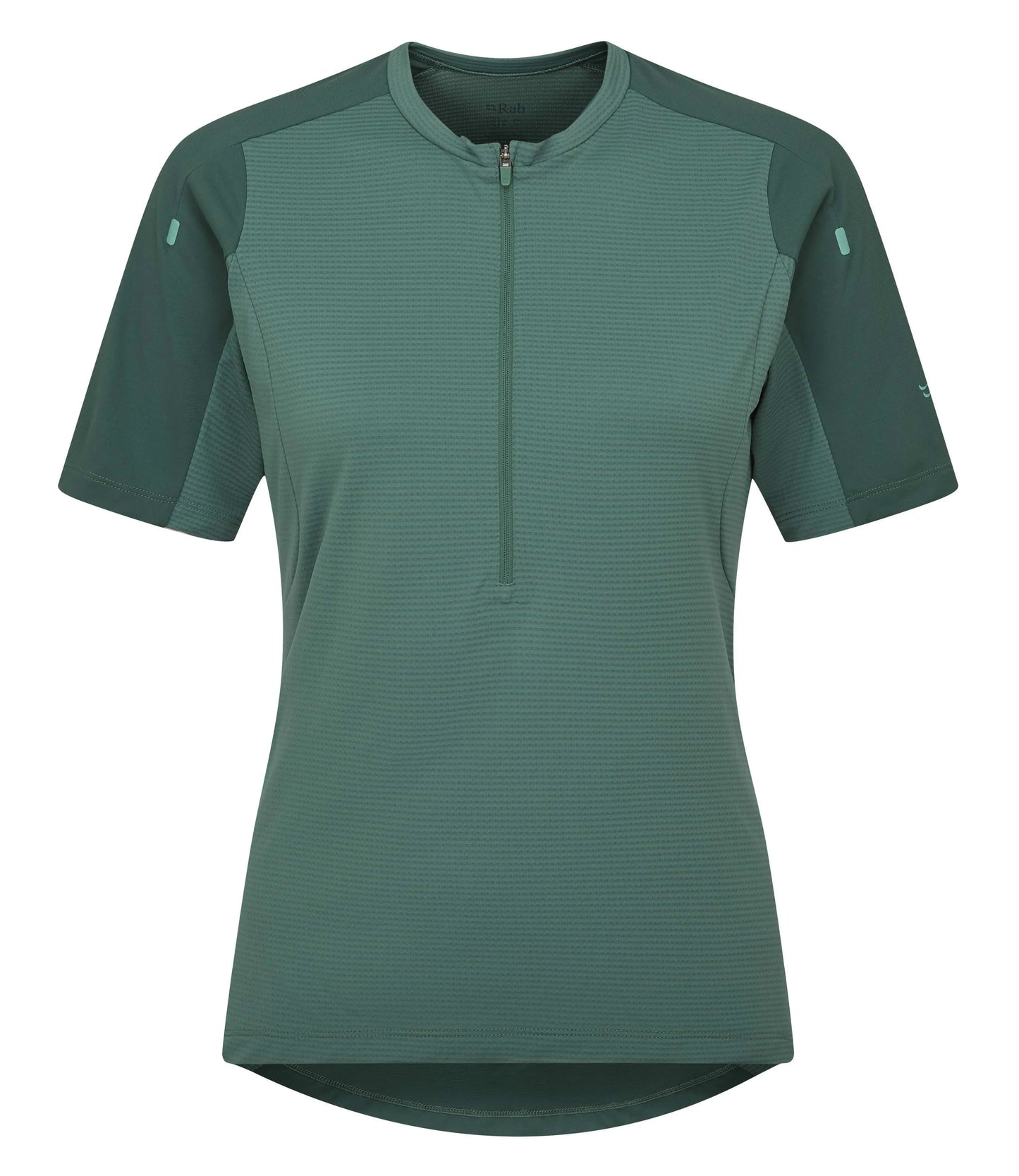 Rab Cinder Tract Jersey Wmns Green Slate/Eucalyptus / 16/XL