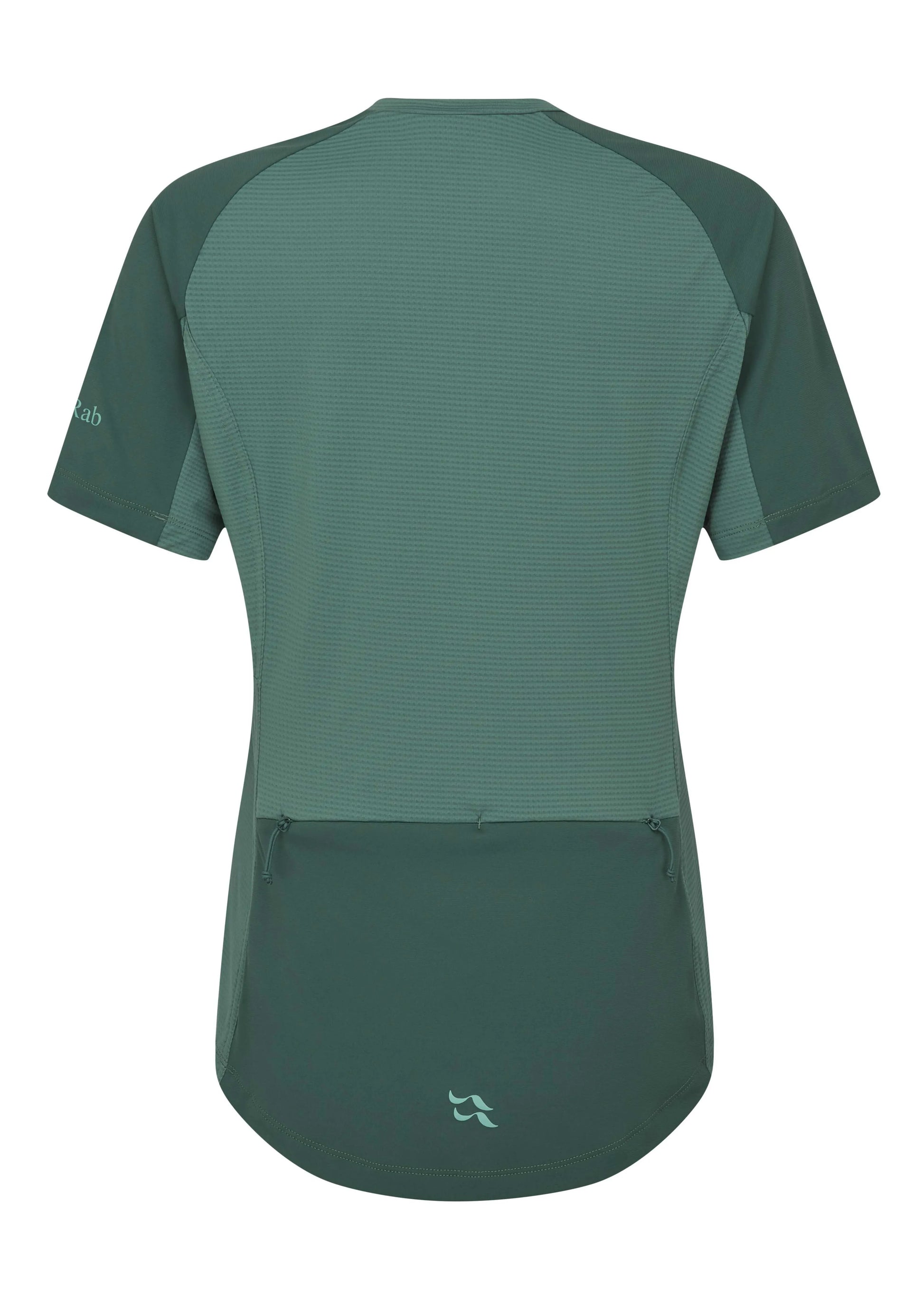 Rab Cinder Tract Jersey Wmns Green Slate/Eucalyptus / 16/XL