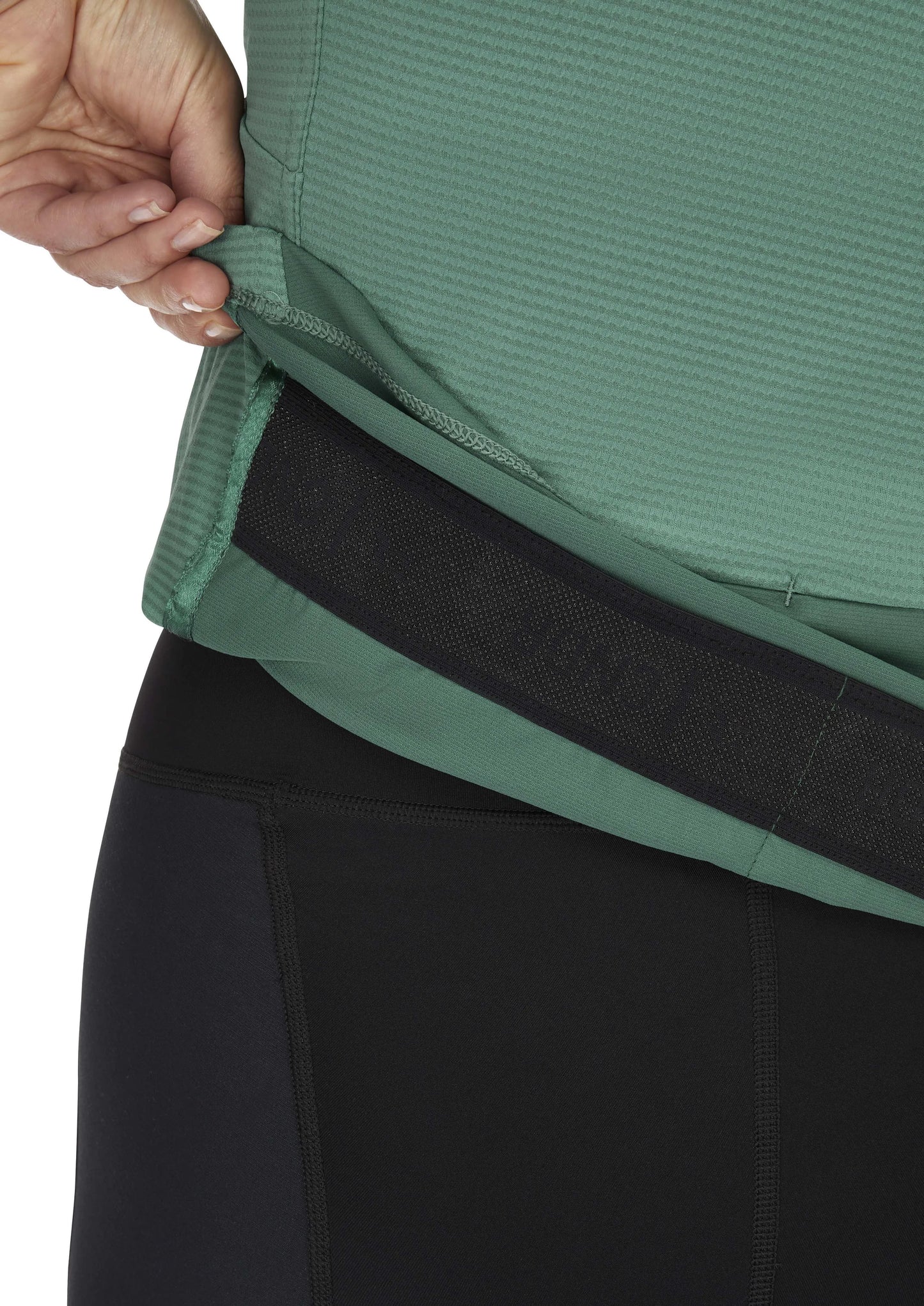 Rab Cinder Tract Jersey Wmns Green Slate/Eucalyptus / 16/XL