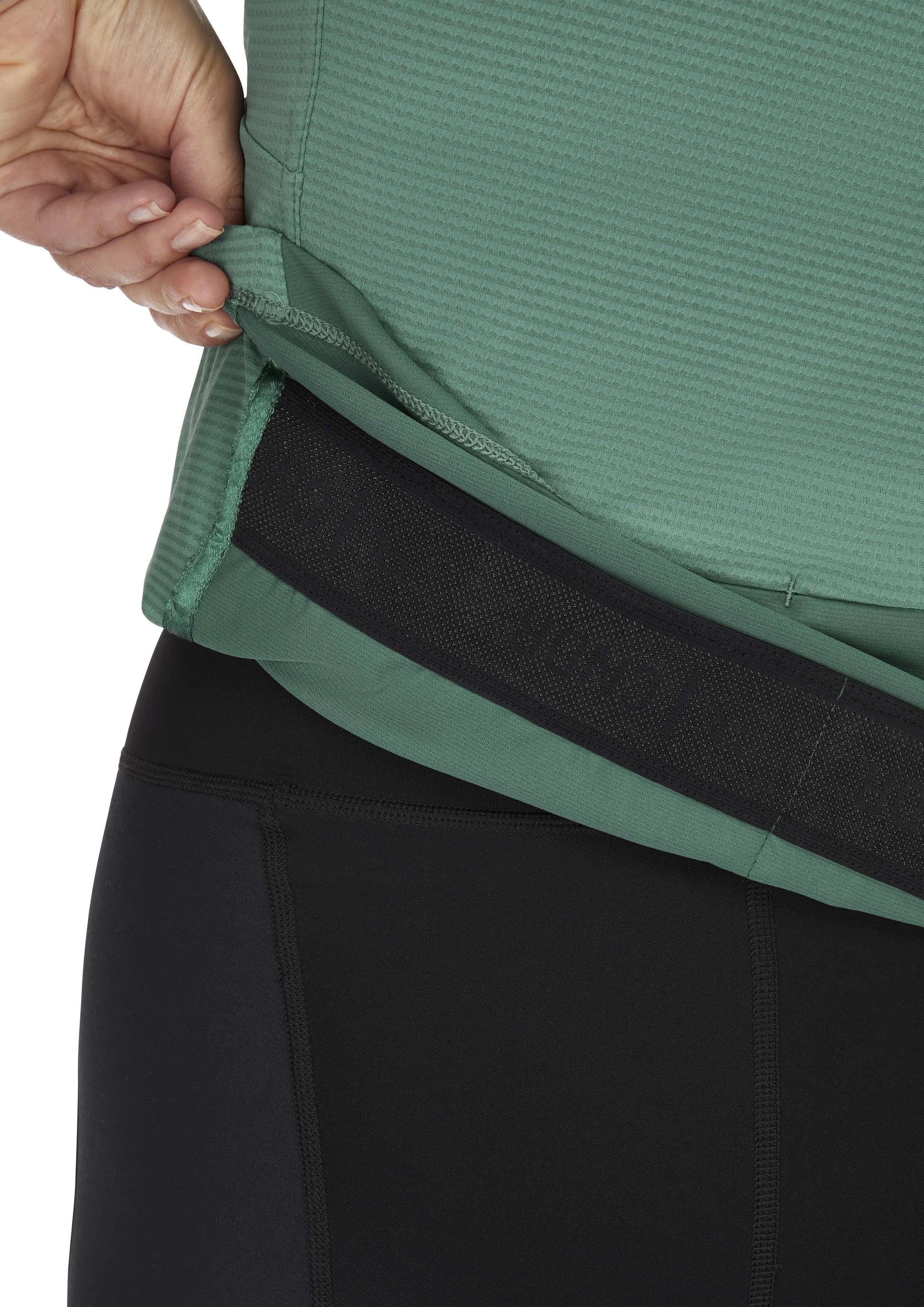 Rab Cinder Tract Jersey Wmns Green Slate/Eucalyptus / 16/XL