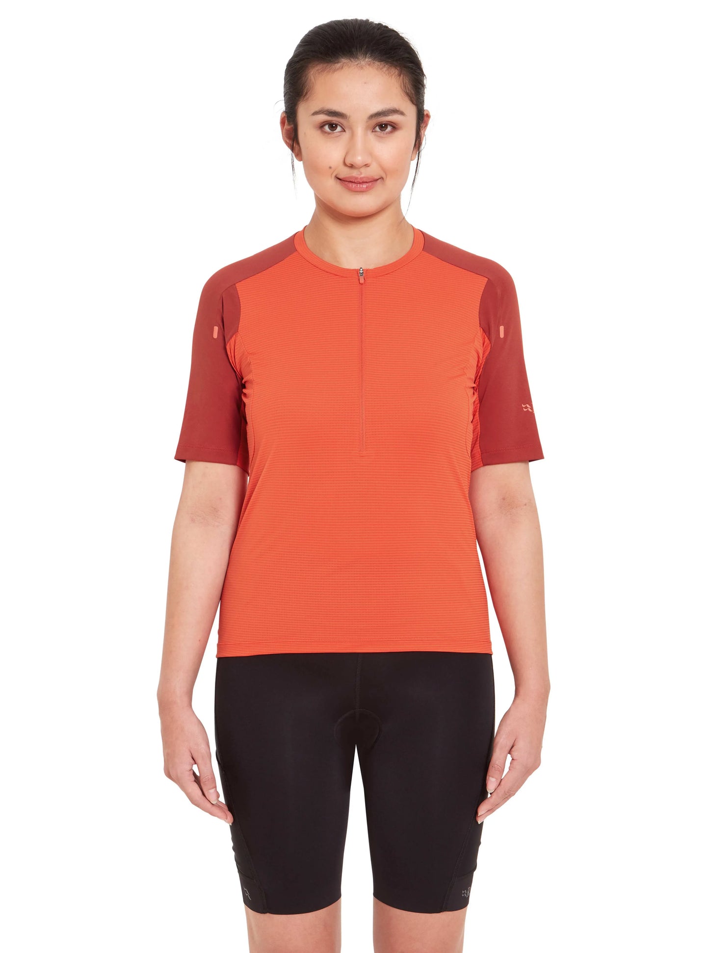 Rab Cinder Tract Jersey Wmns Tuscan Red/Red Grapefruit / 16/XL