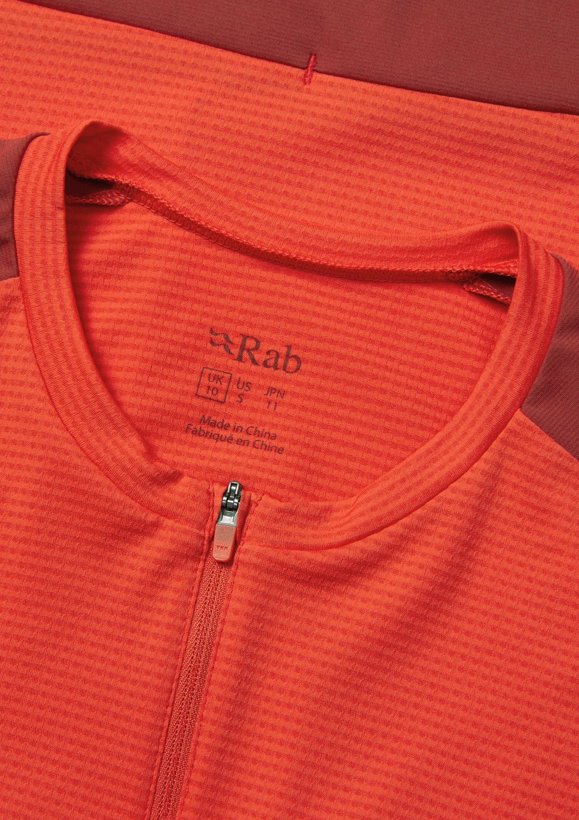 Rab Cinder Tract Jersey Wmns Tuscan Red/Red Grapefruit / 16/XL