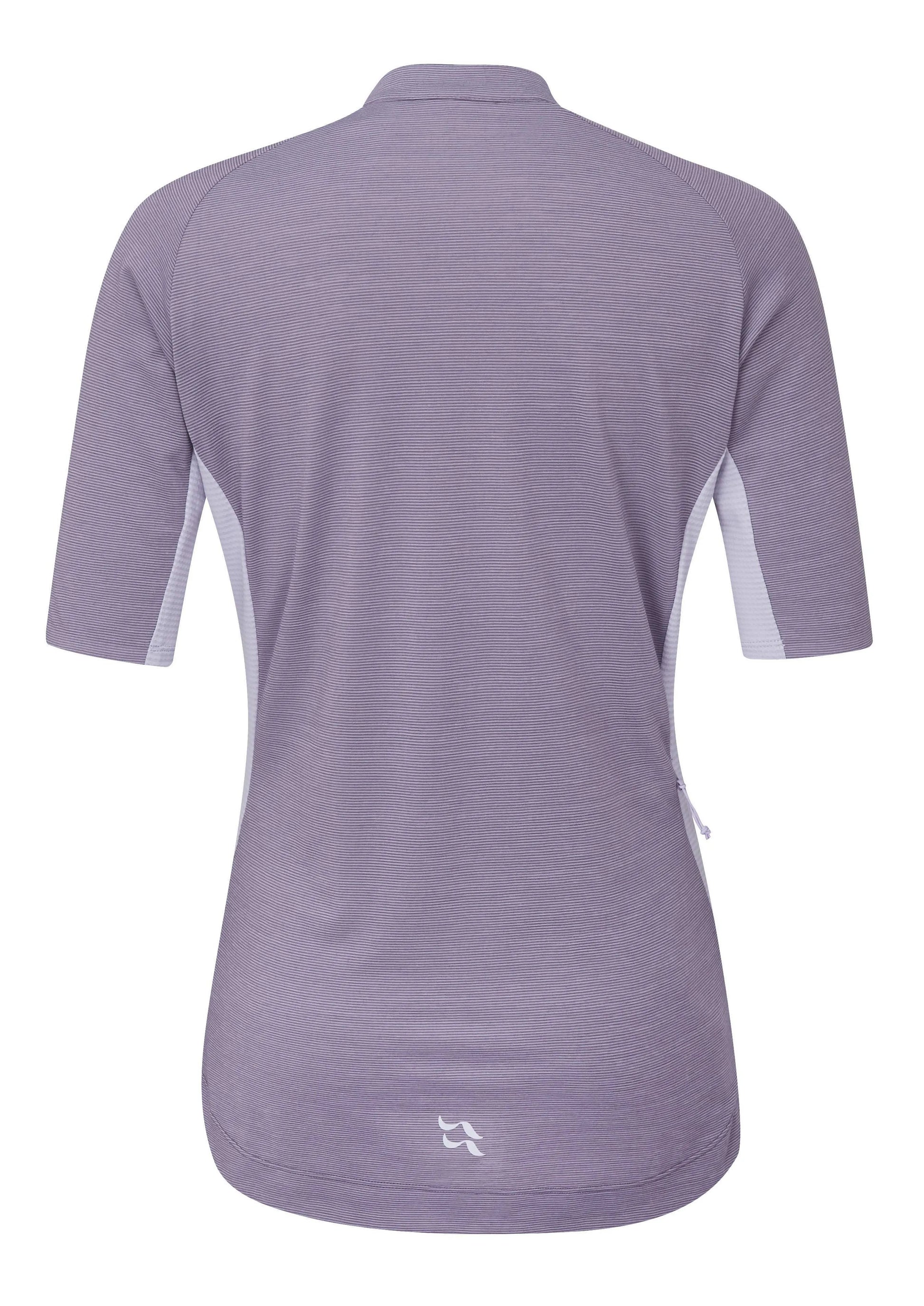 Rab Cindercrino Zip Tee Wmns Purple Sage / 16/XL