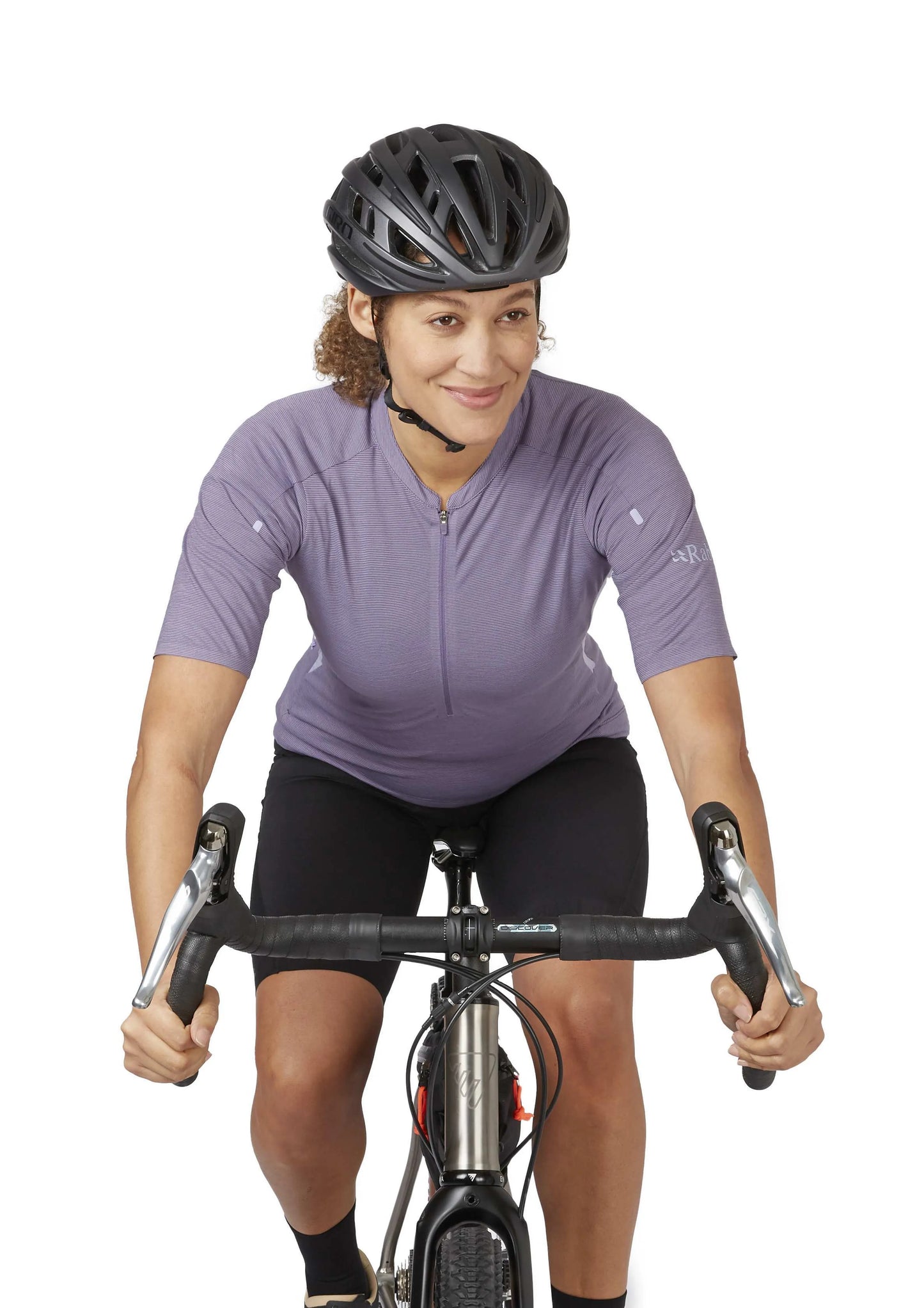 Rab Cindercrino Zip Tee Wmns Purple Sage / 16/XL