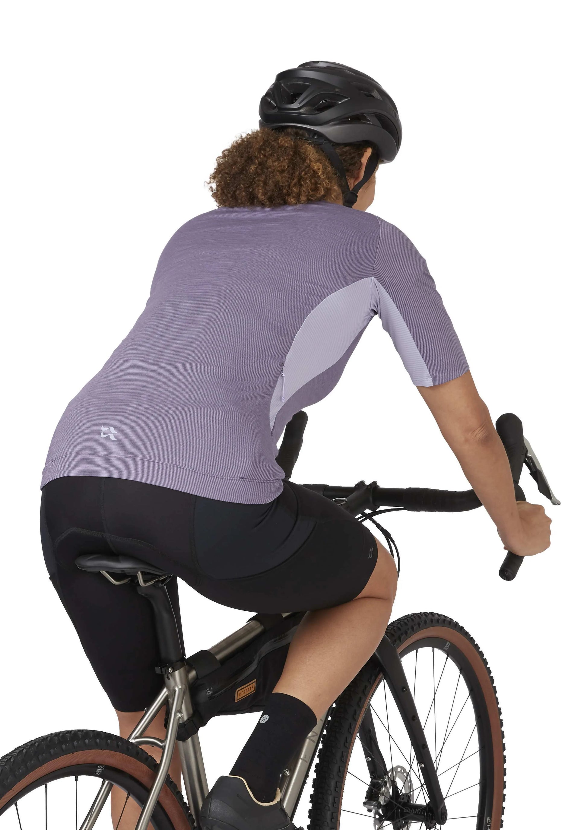Rab Cindercrino Zip Tee Wmns Purple Sage / 16/XL
