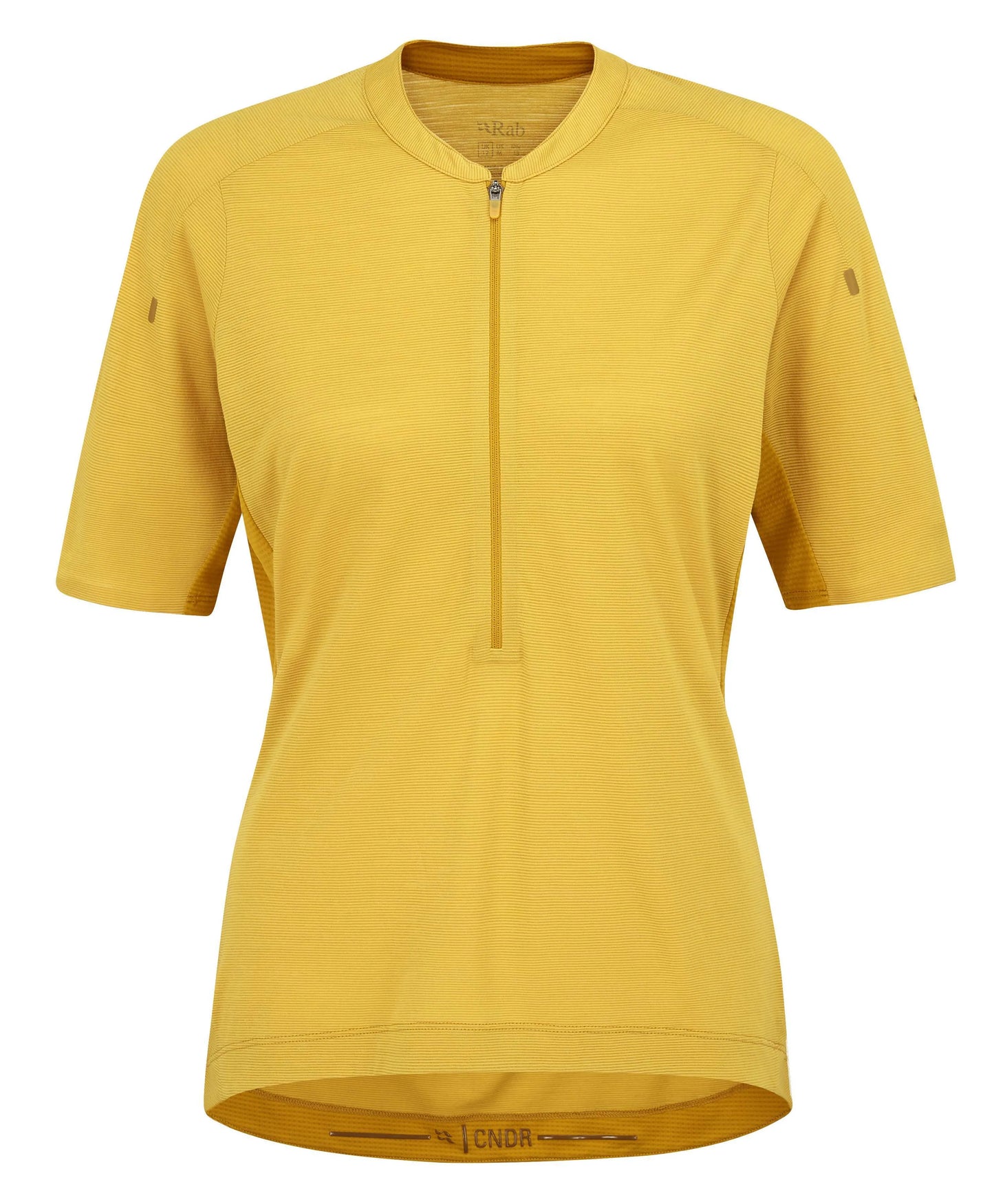Rab Cindercrino Zip Tee Wmns Sahara / 16/XL