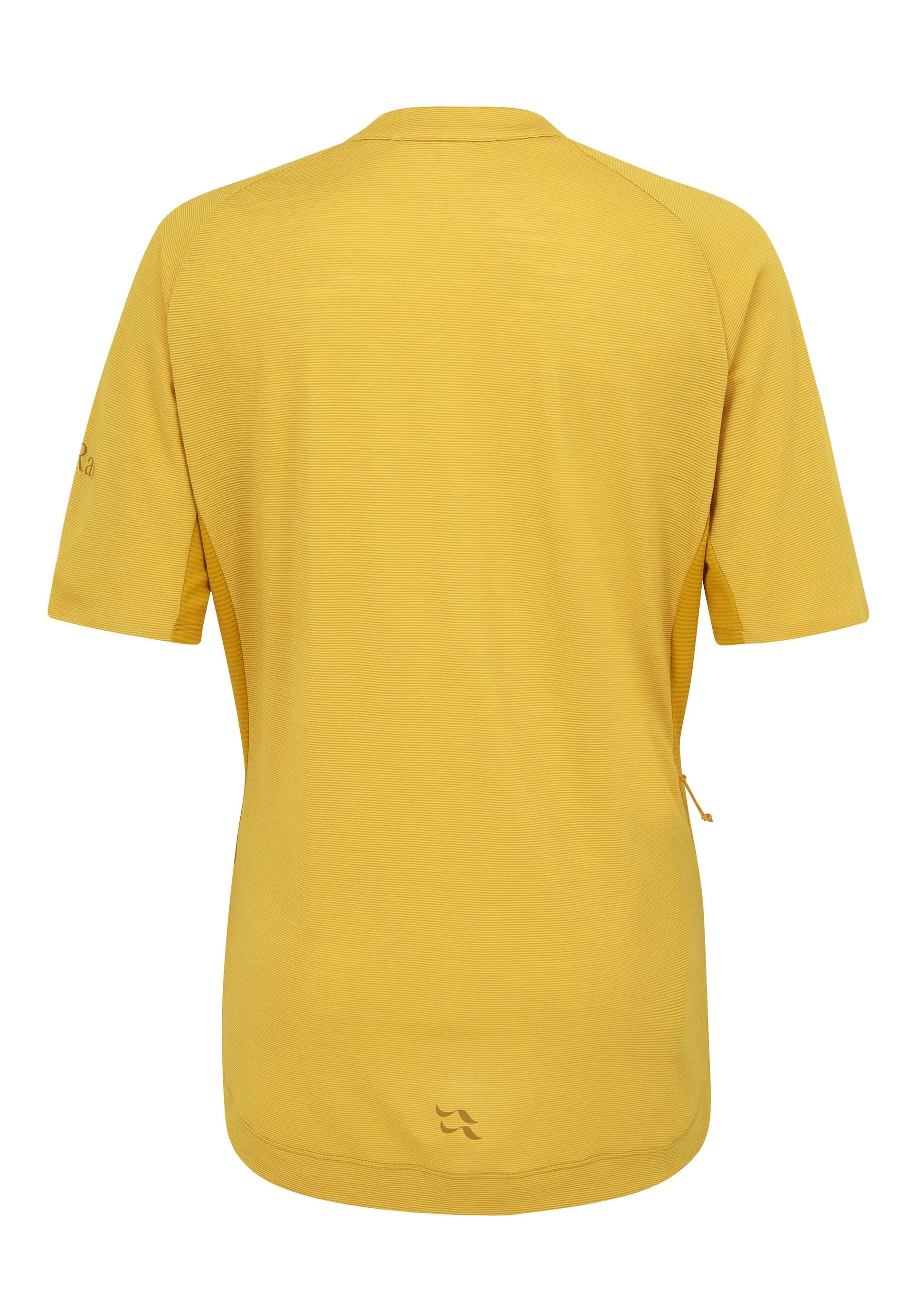 Rab Cindercrino Zip Tee Wmns Sahara / 16/XL