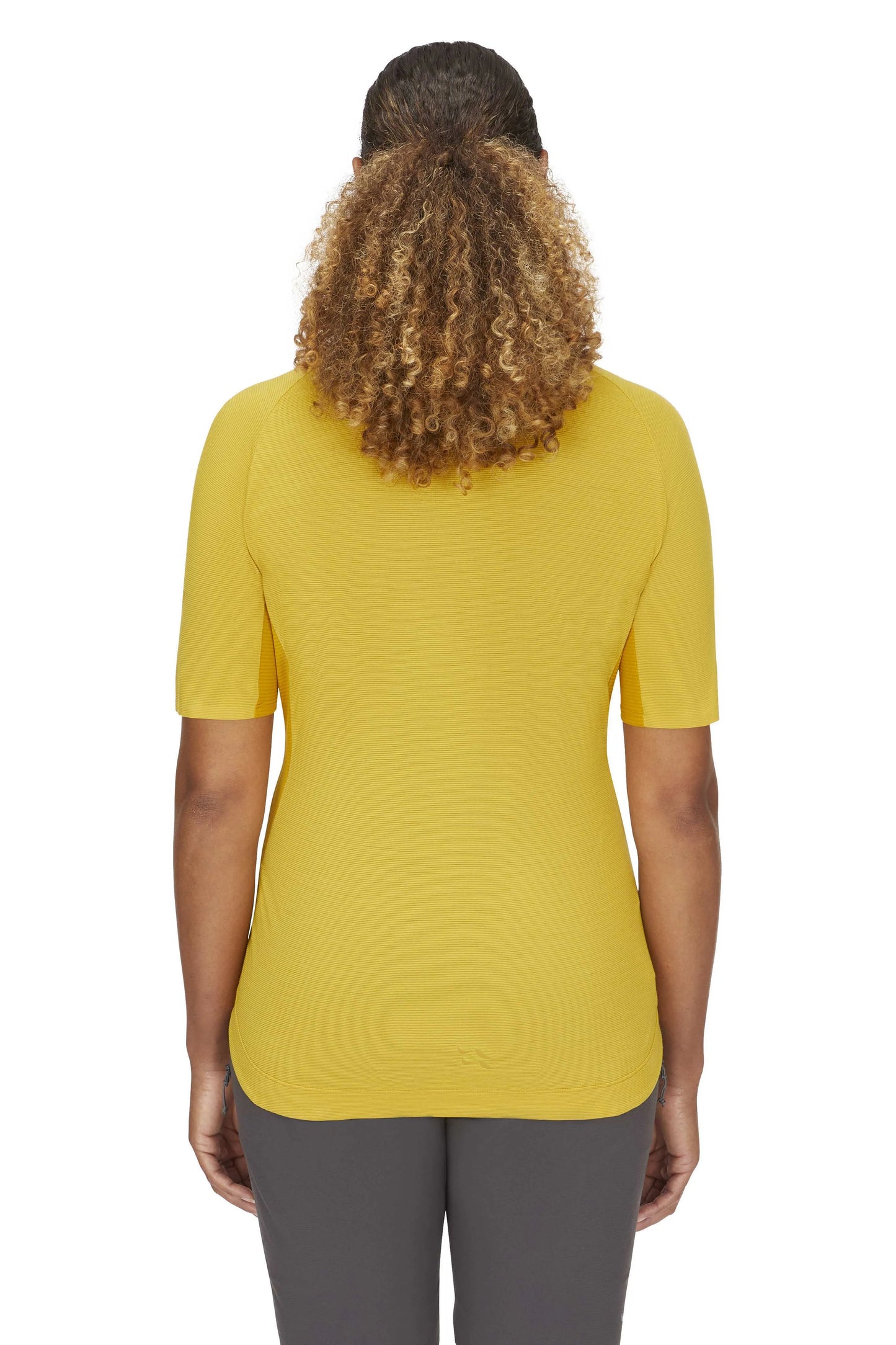 Rab Cindercrino Zip Tee Wmns Sahara / 16/XL