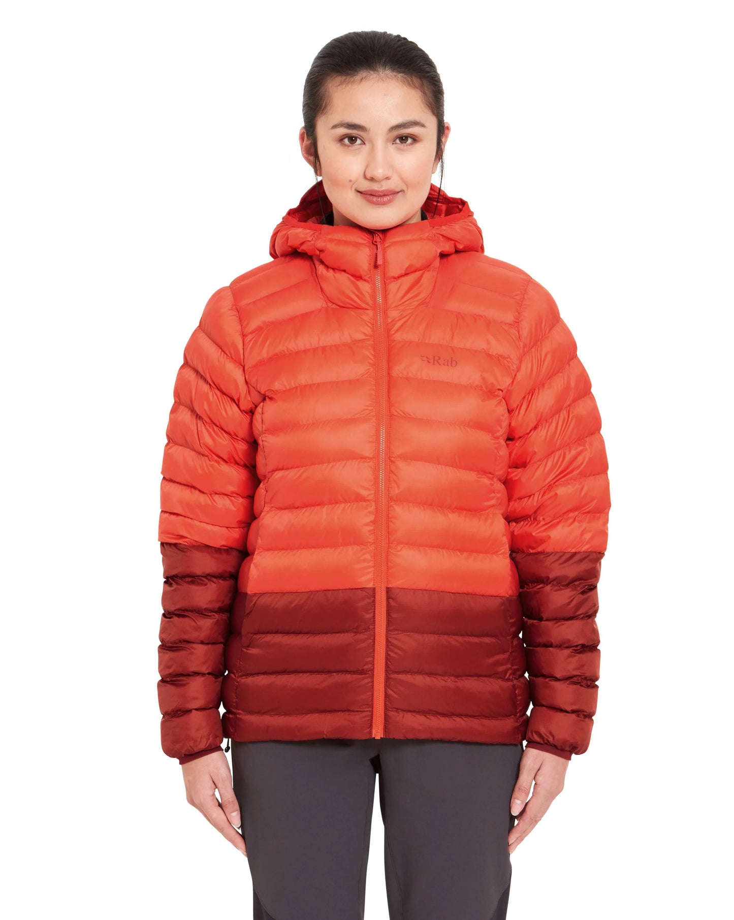 Rab Cirrus Alpine Jacket Wmns Red Grapefruit/Tuscan Red / 16/XL